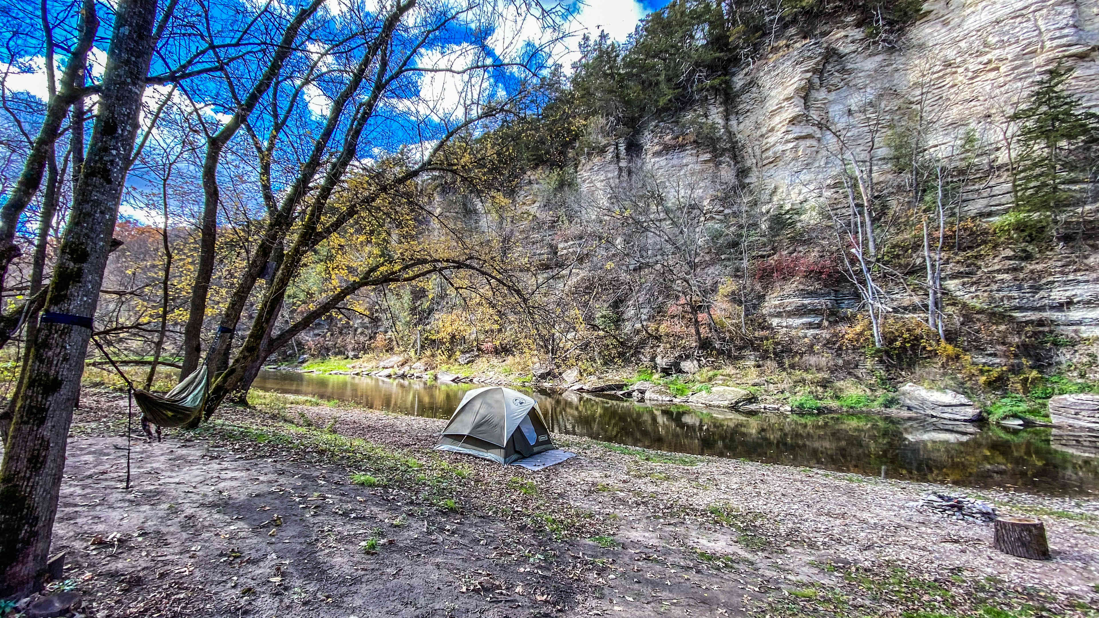 Bluff Hollow Camp on the Root River