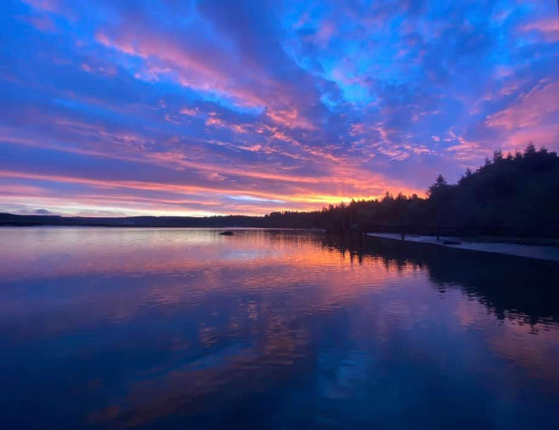 Coquille River sunrise