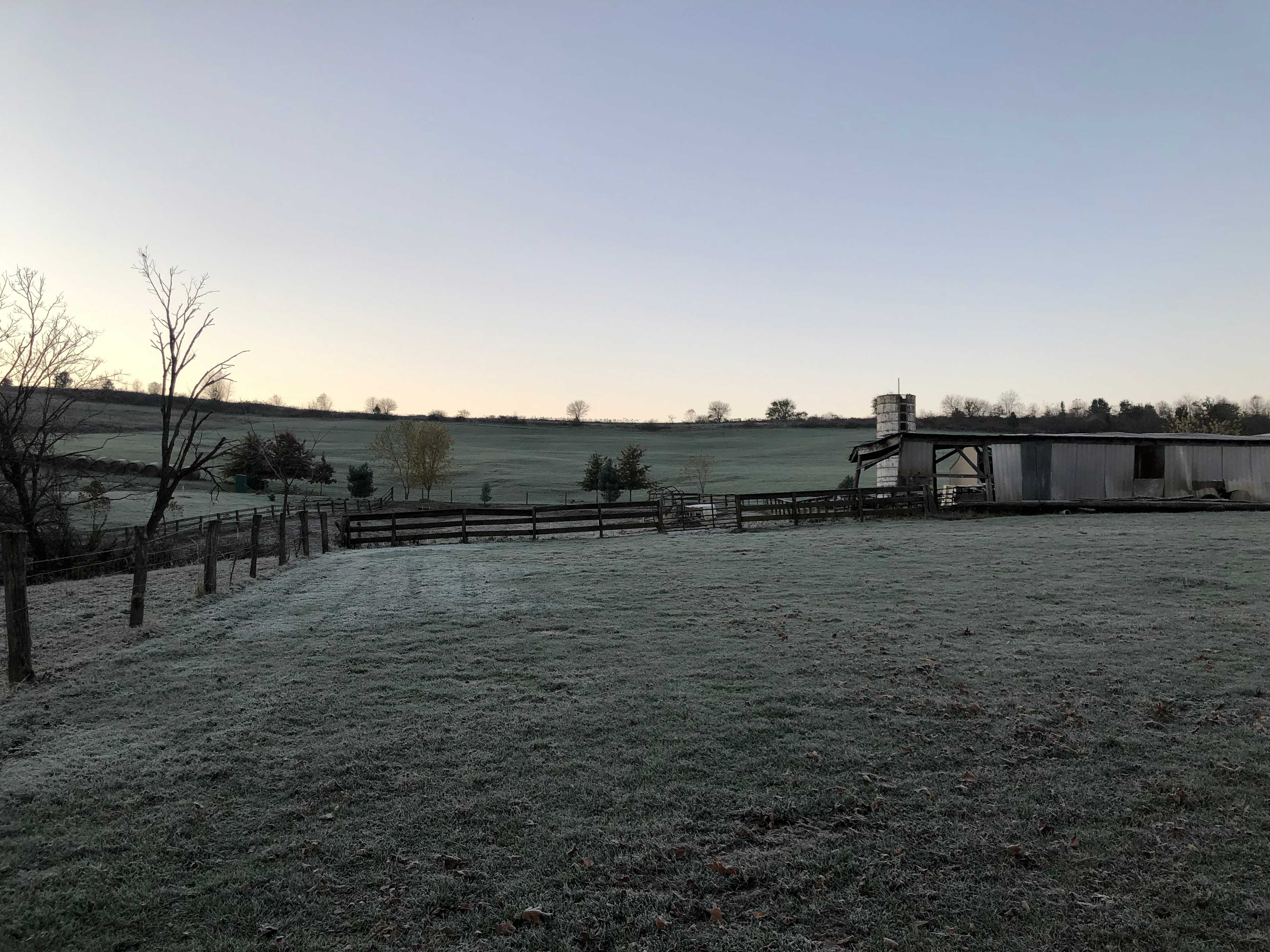 View of the Farm from Site 1
