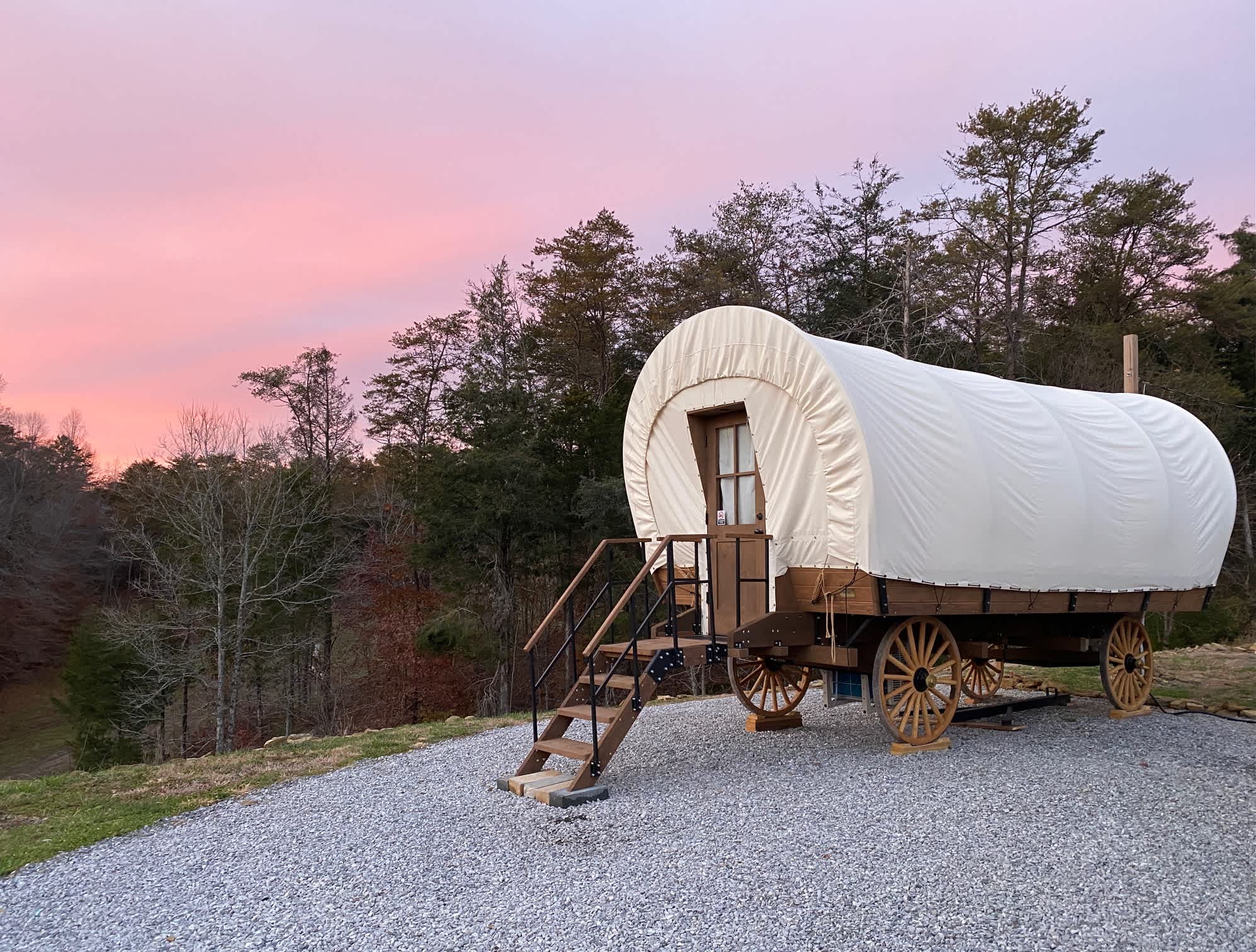 Conestoga covered wagon