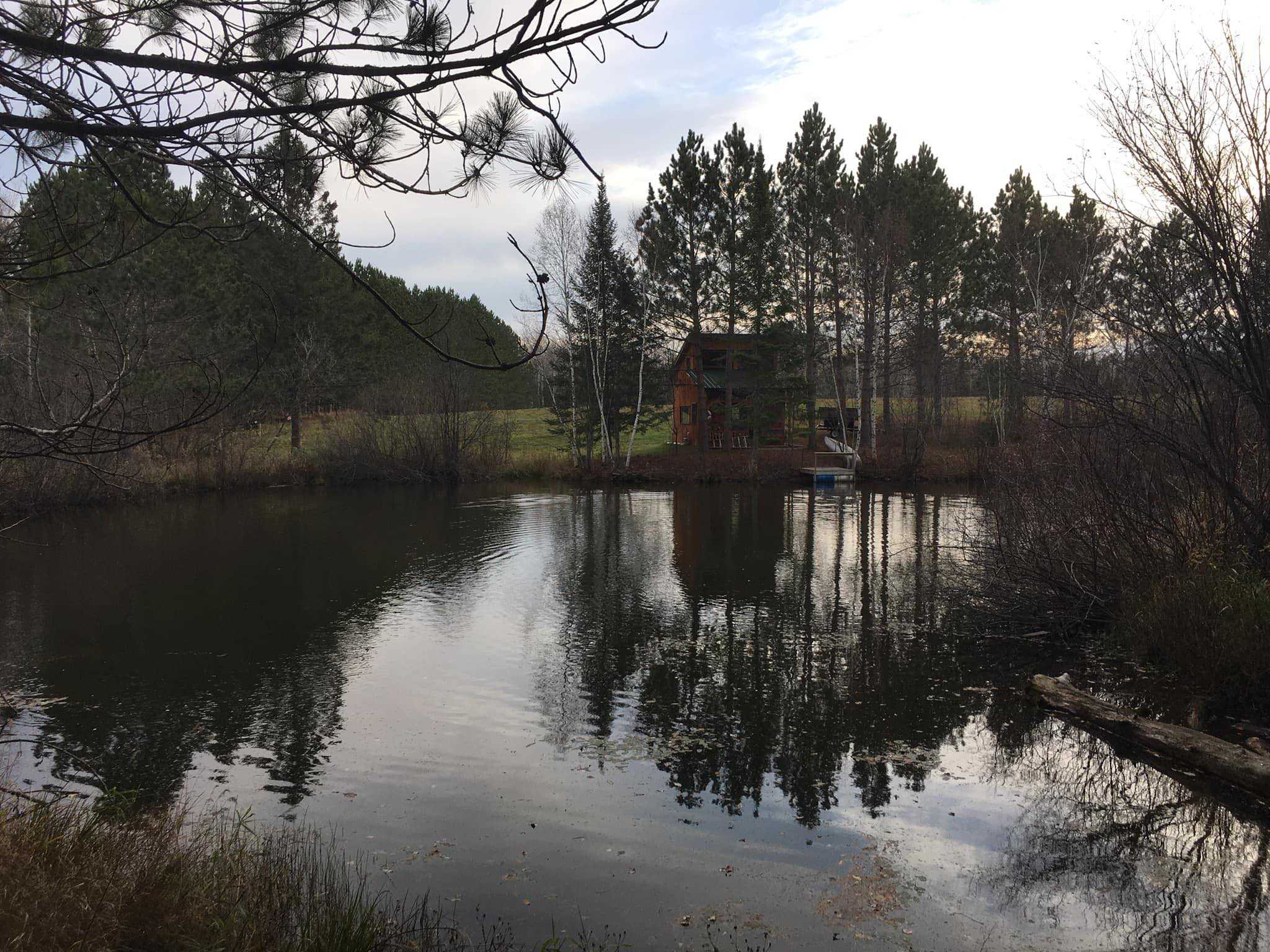 Across the pond.