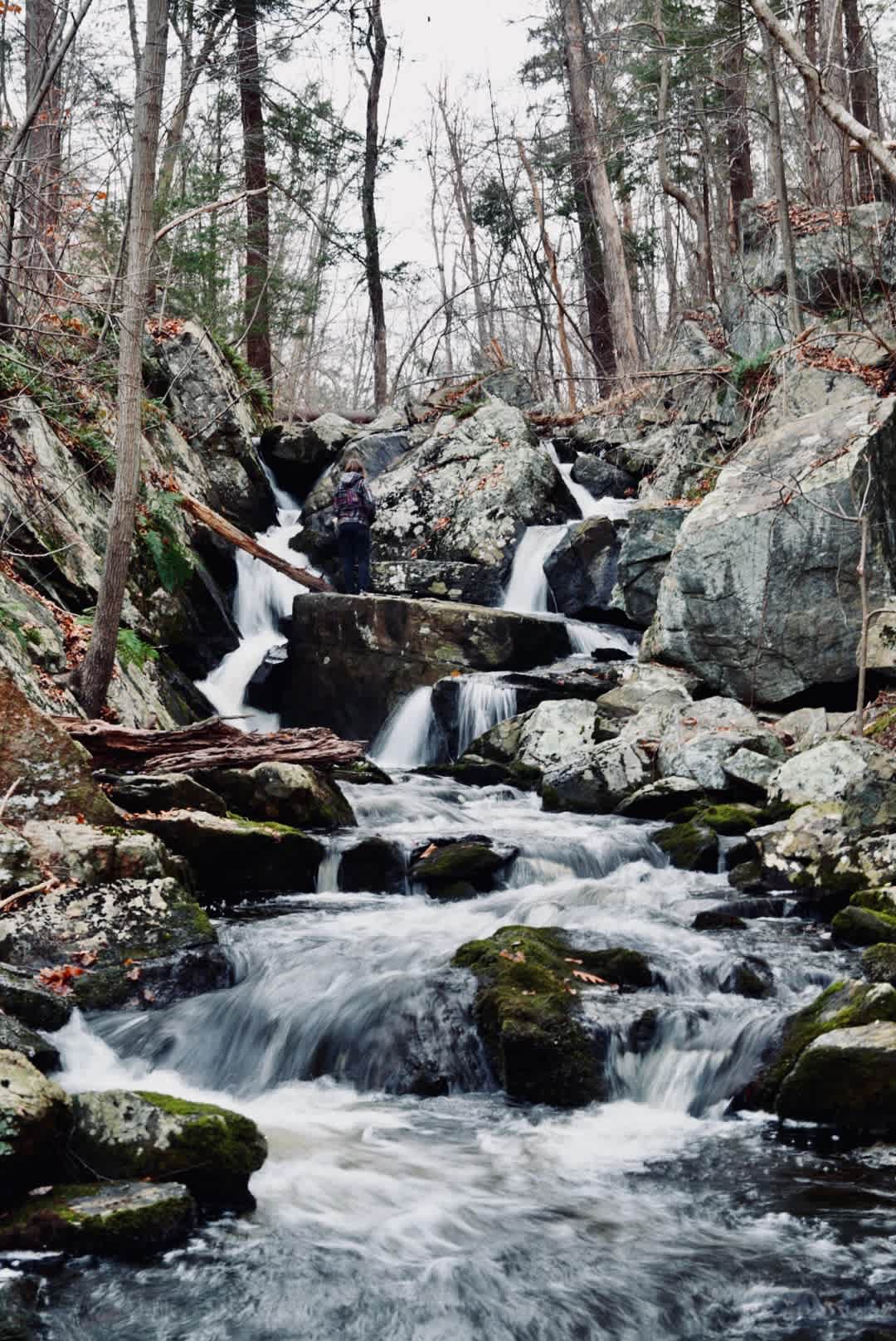 Waterfall near the campsites