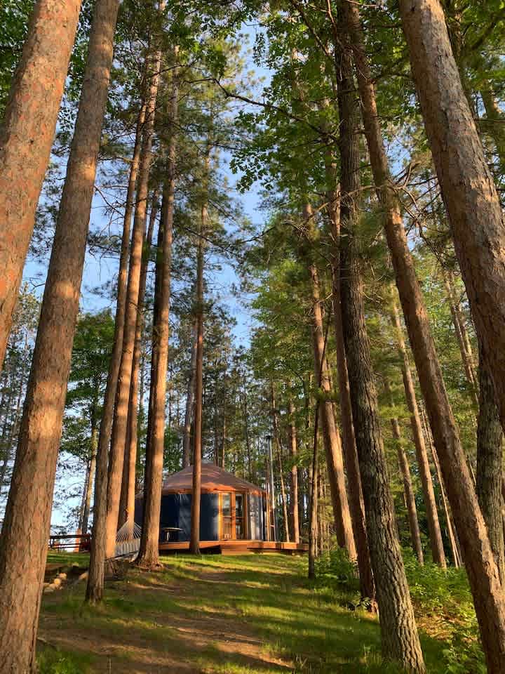 The Perry Pines Yurt & Sauna