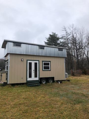 Cabin from it's field