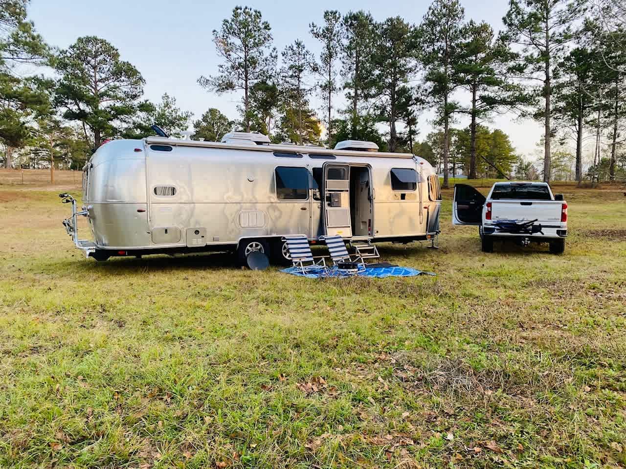 Our set-up. Boondocking.