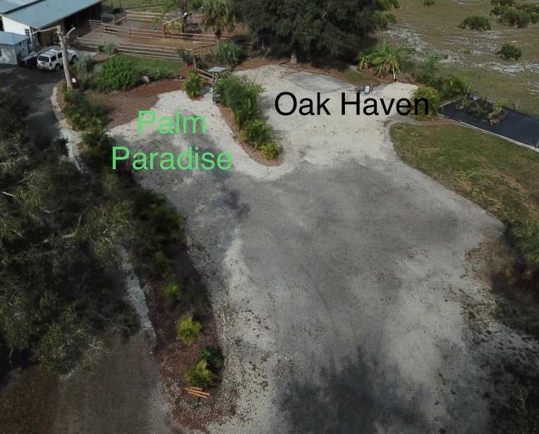 Location of each site from above. 