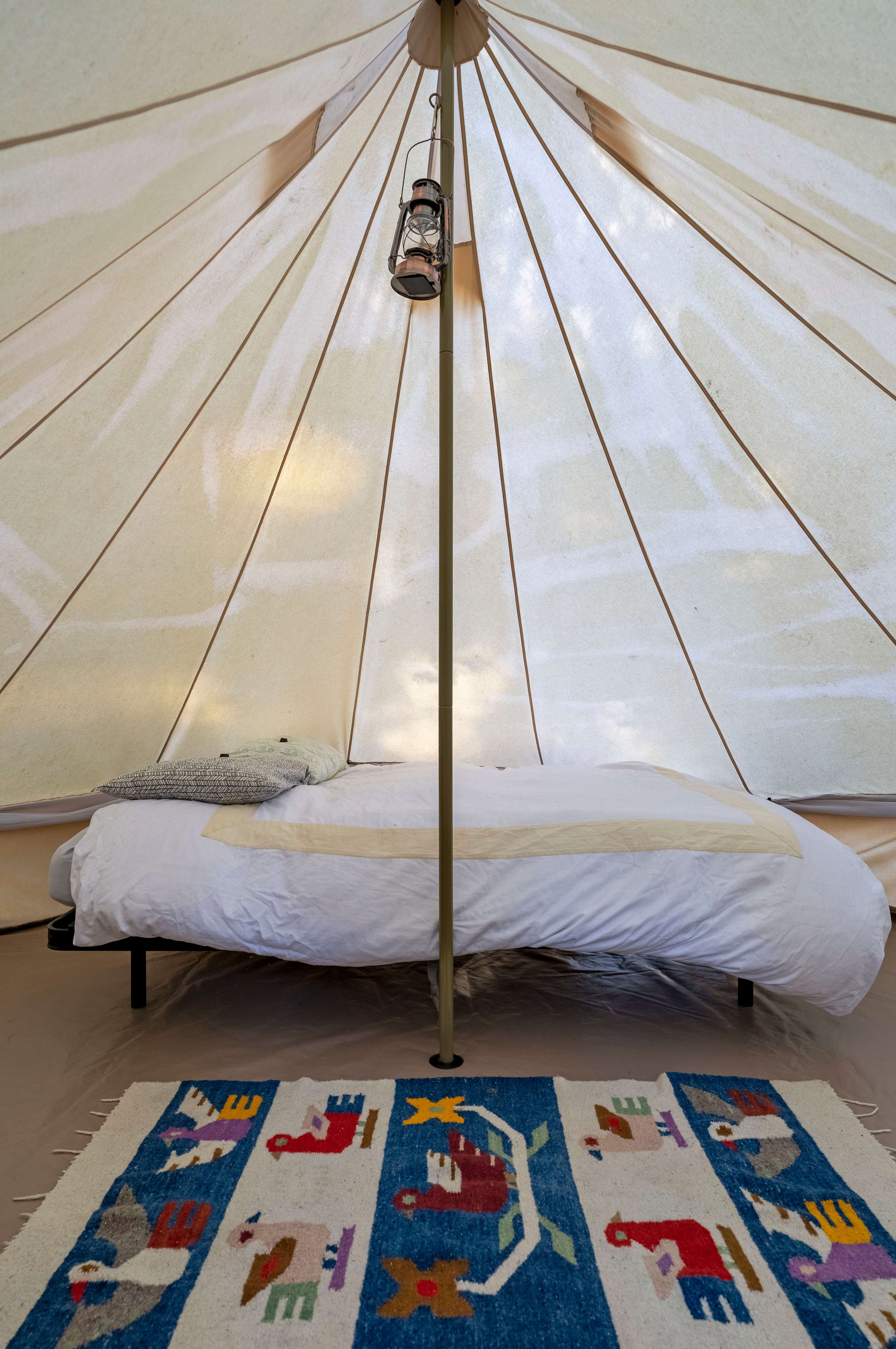 The Woodland Charm Bell Tent.