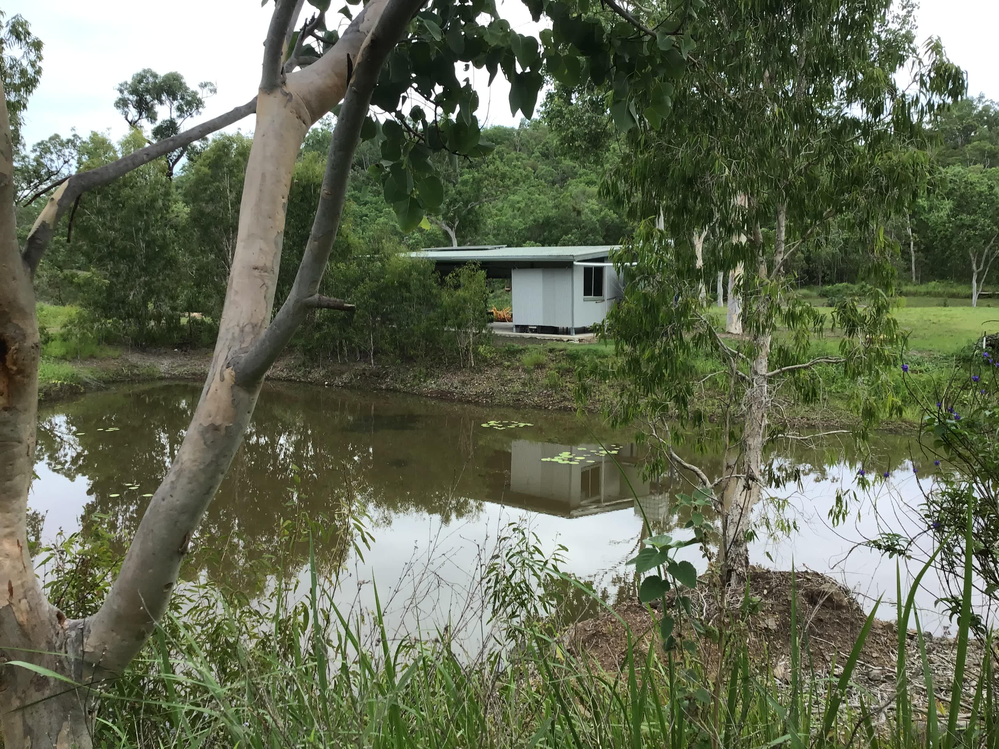 Amenities and camp kitchen next to 2nd waterhole
