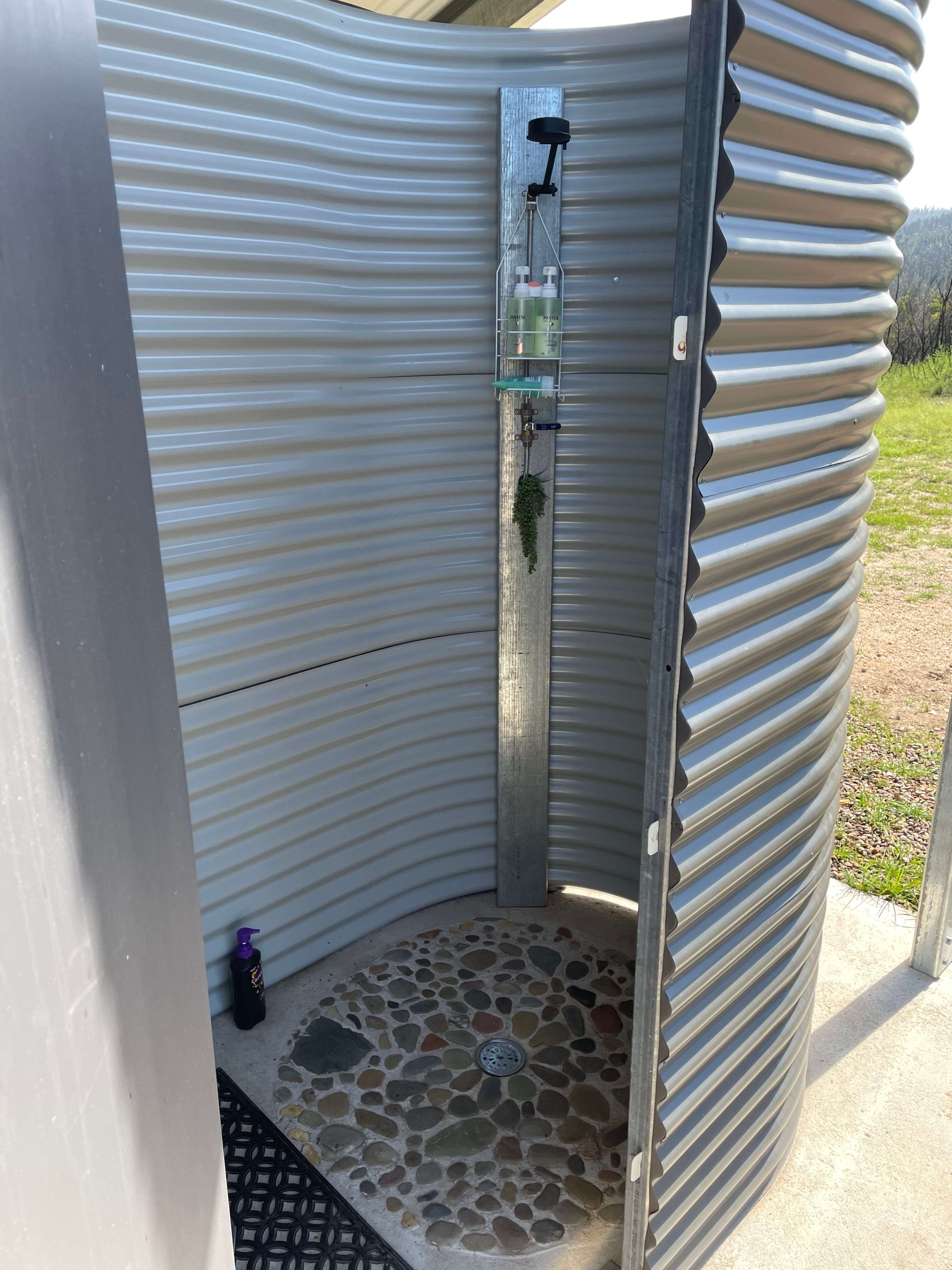 One of the showers