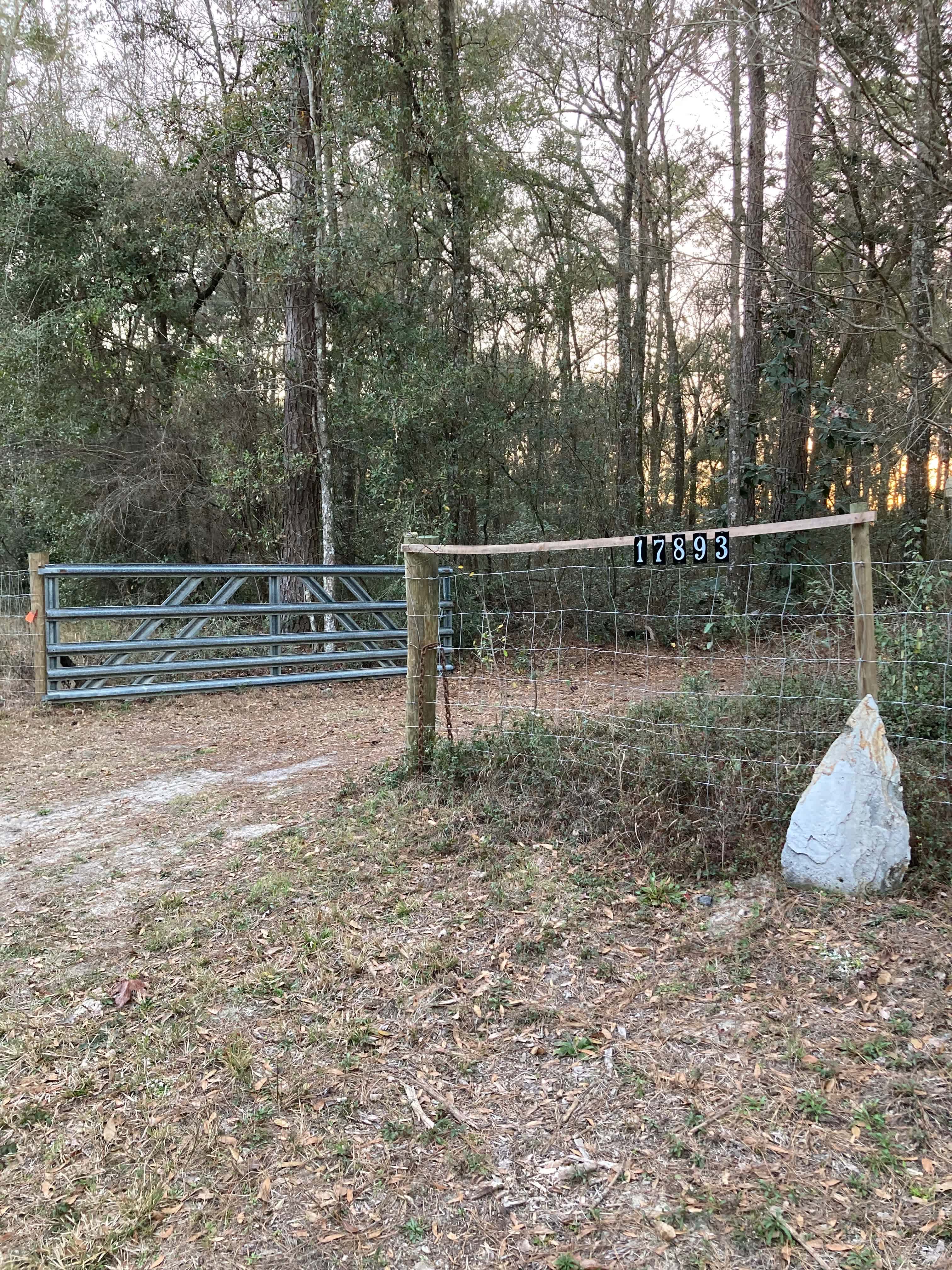 The entrance gate
