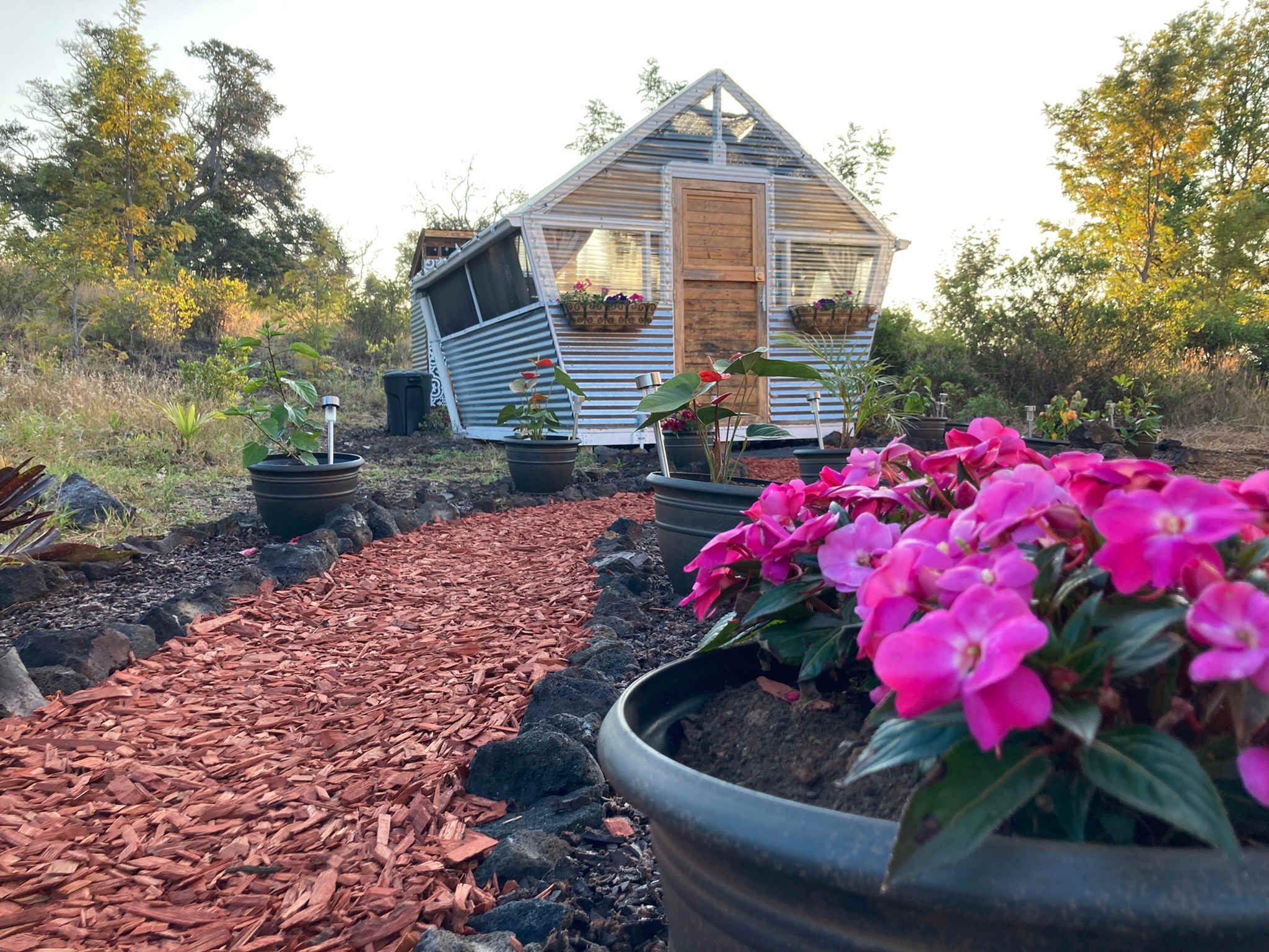 The Flower Bed Whimsical Cabin