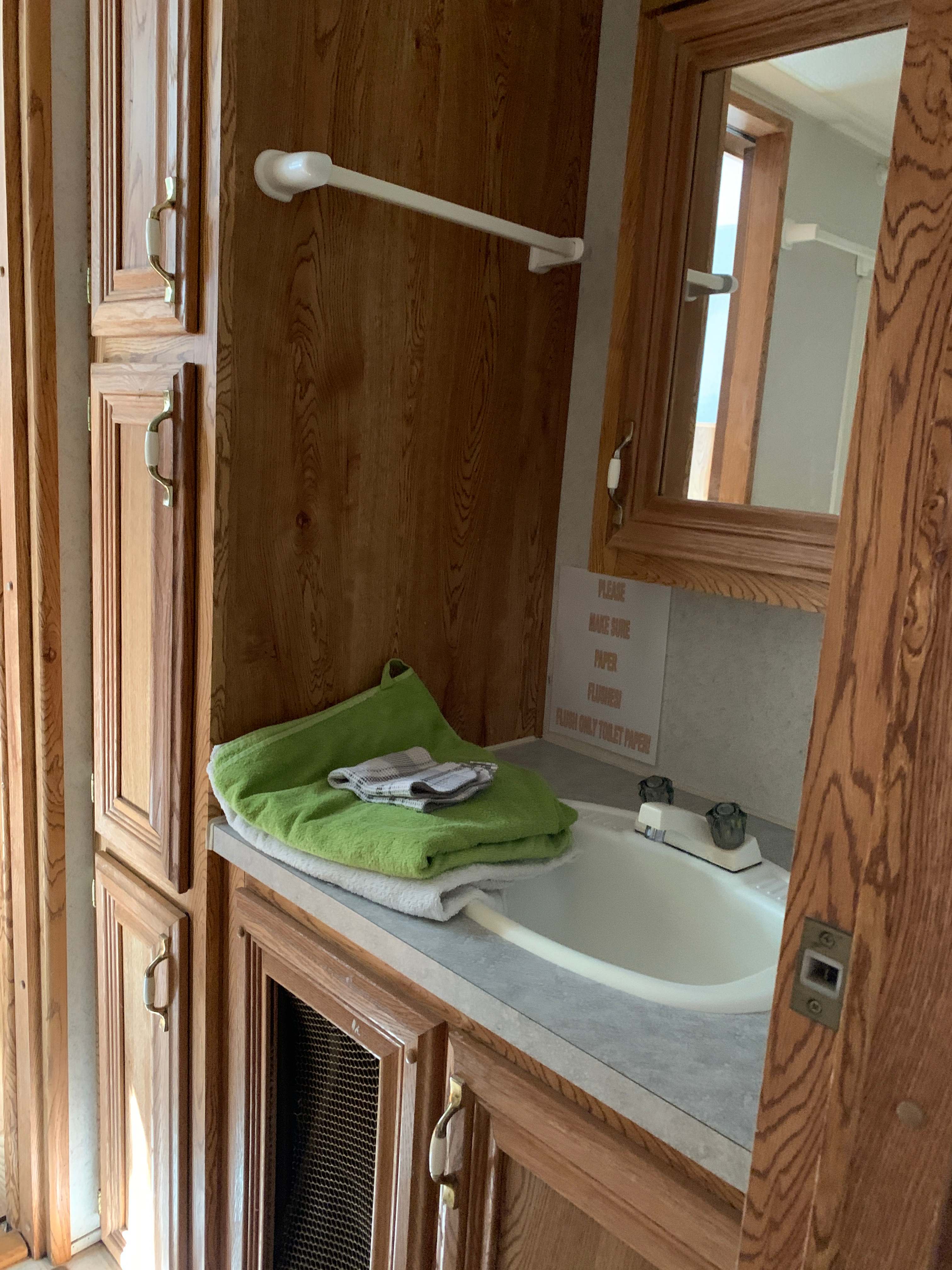 Bathroom!