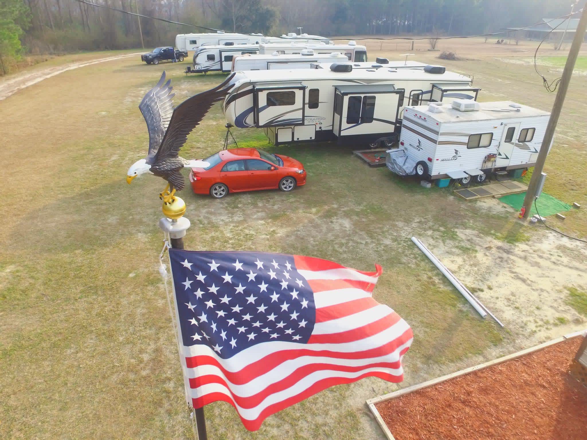 22 Premium Sites Level Grass Lawn