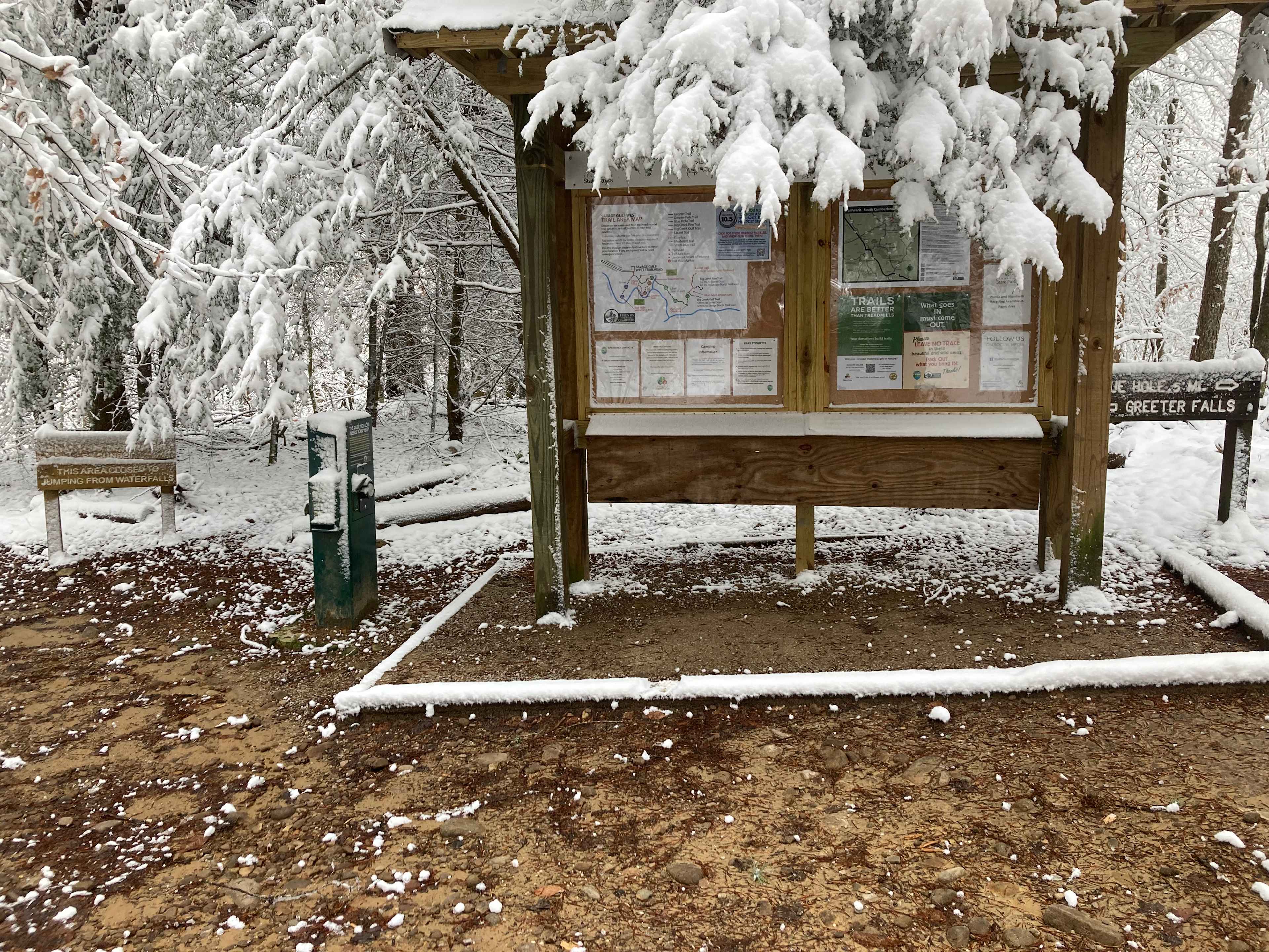 Greeter Falls Campground