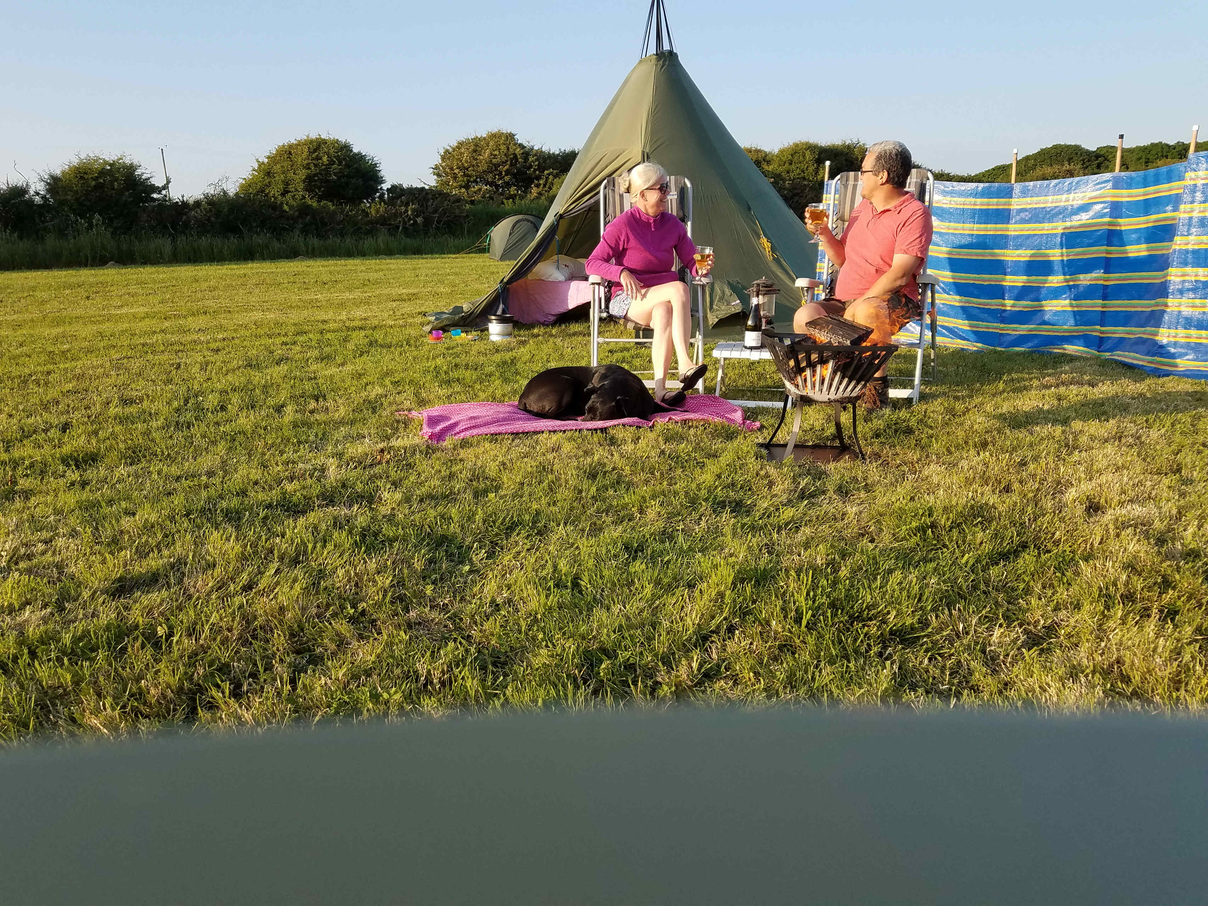 Ffynnonddewi Camping