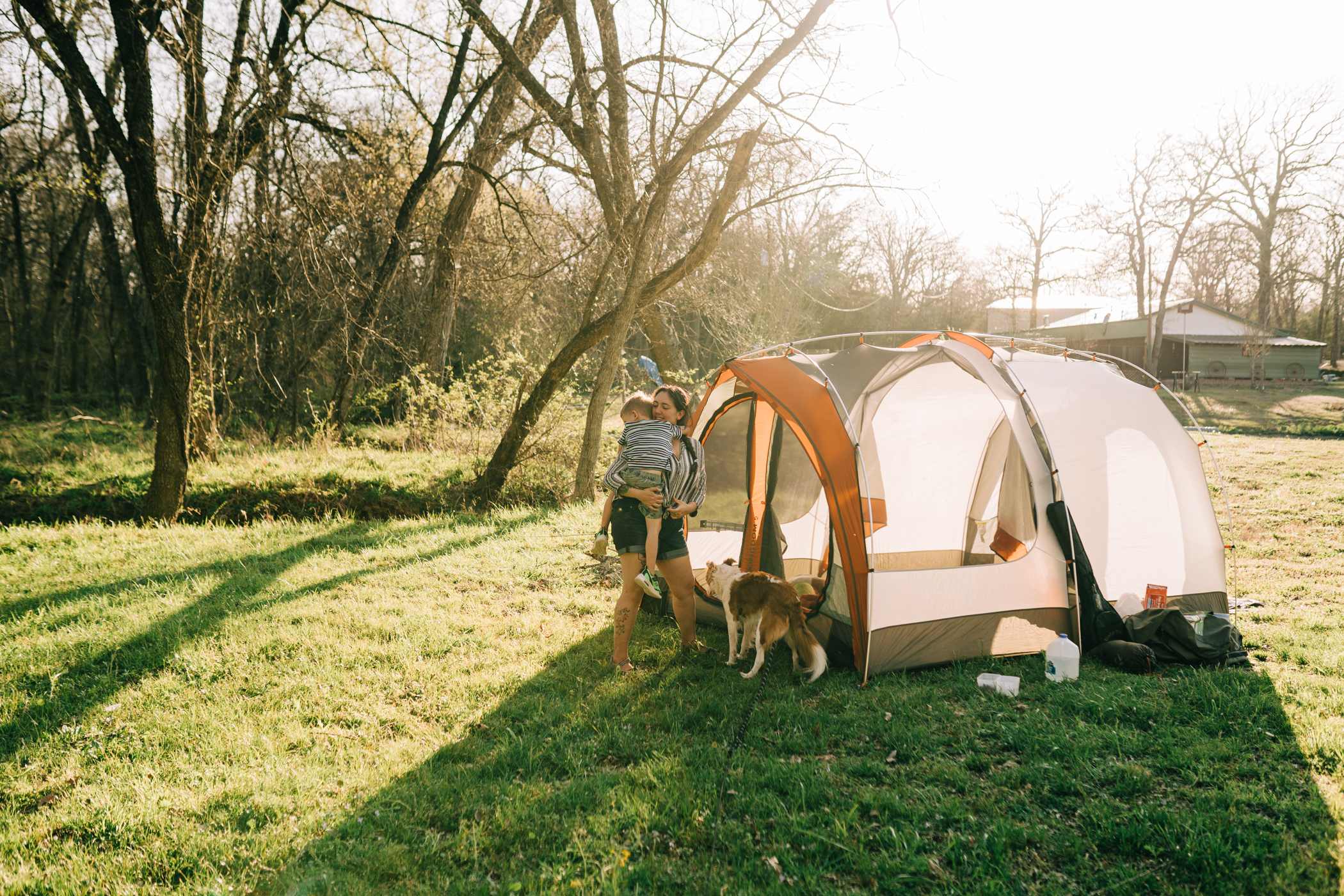 Perfect for camping with the family.