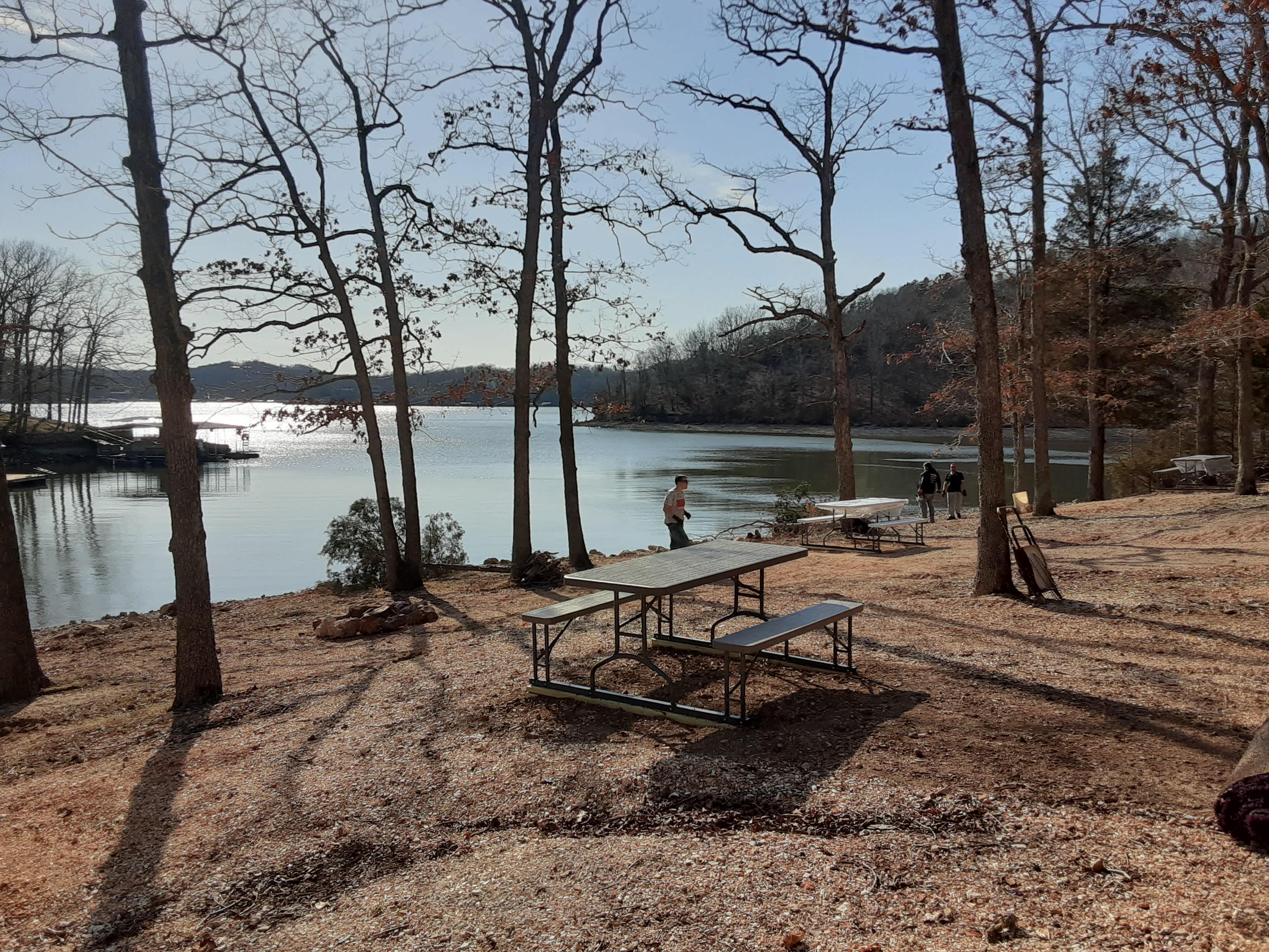 Awesome sunsets and big lake views from Campsites 3- 6.