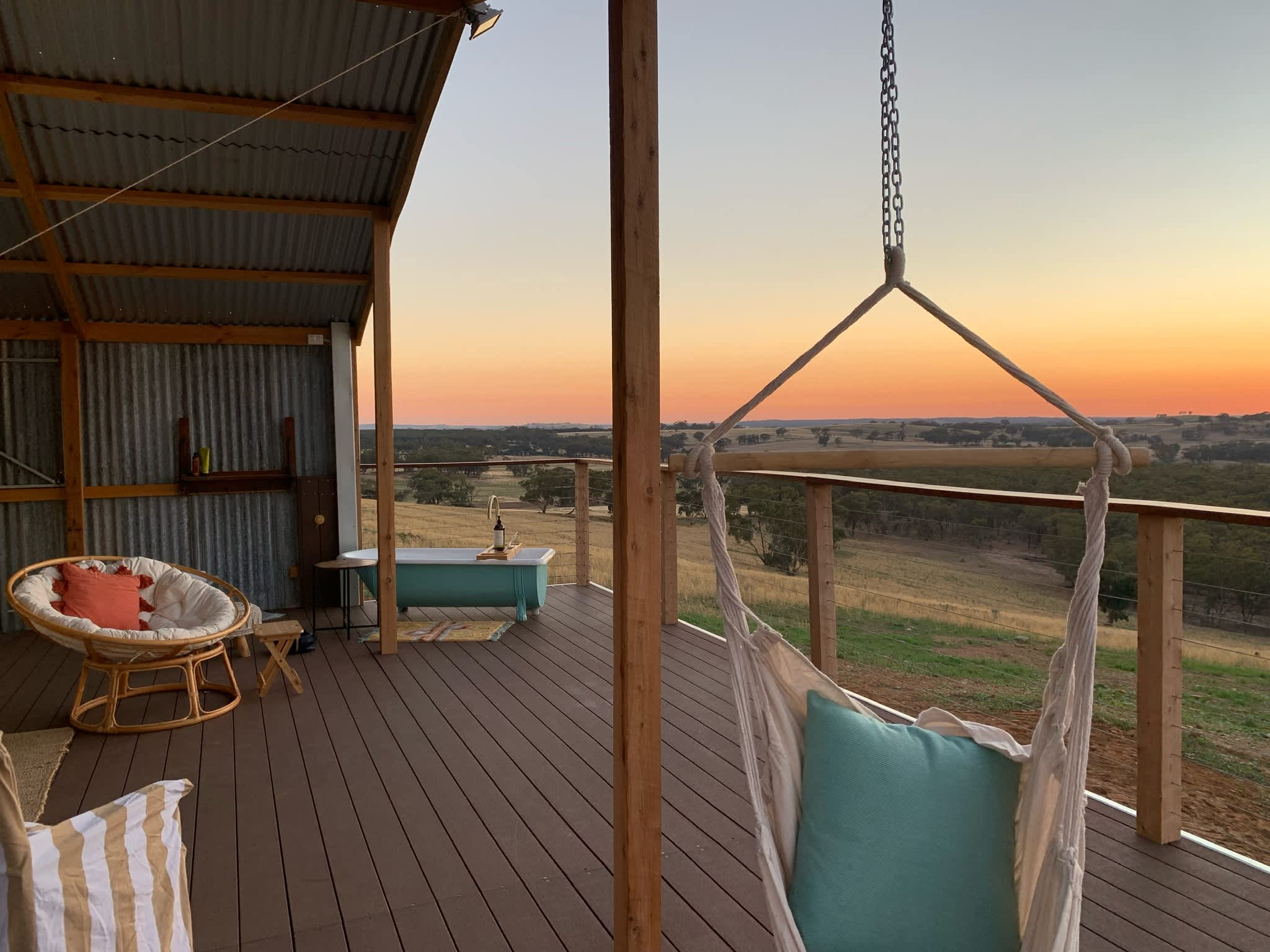 The deck