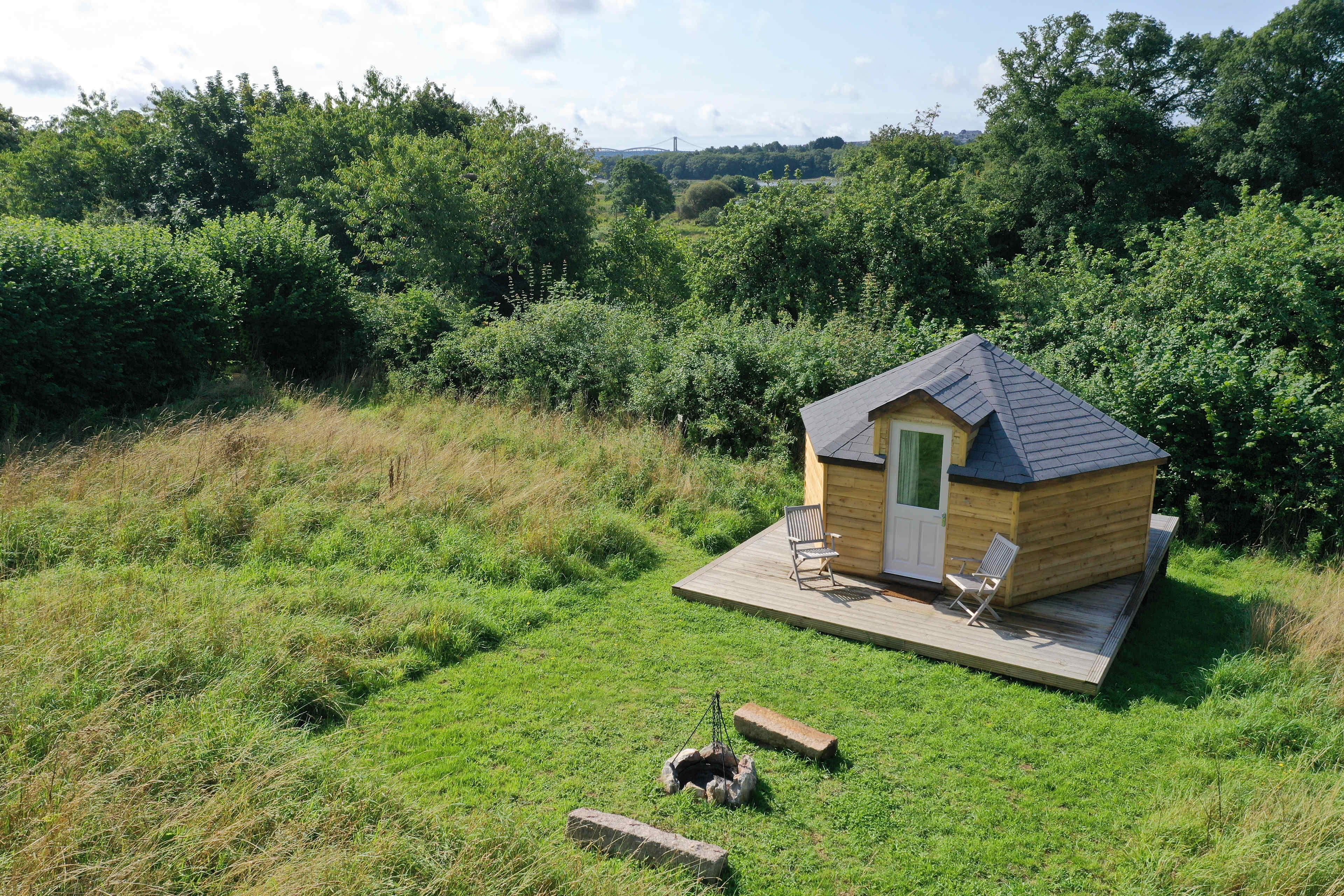 Glamping, wild swimming, tennis