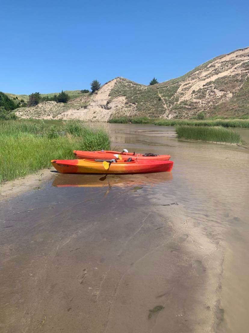 Middle Loup River Kayak Adventure bookings available under "Extras"