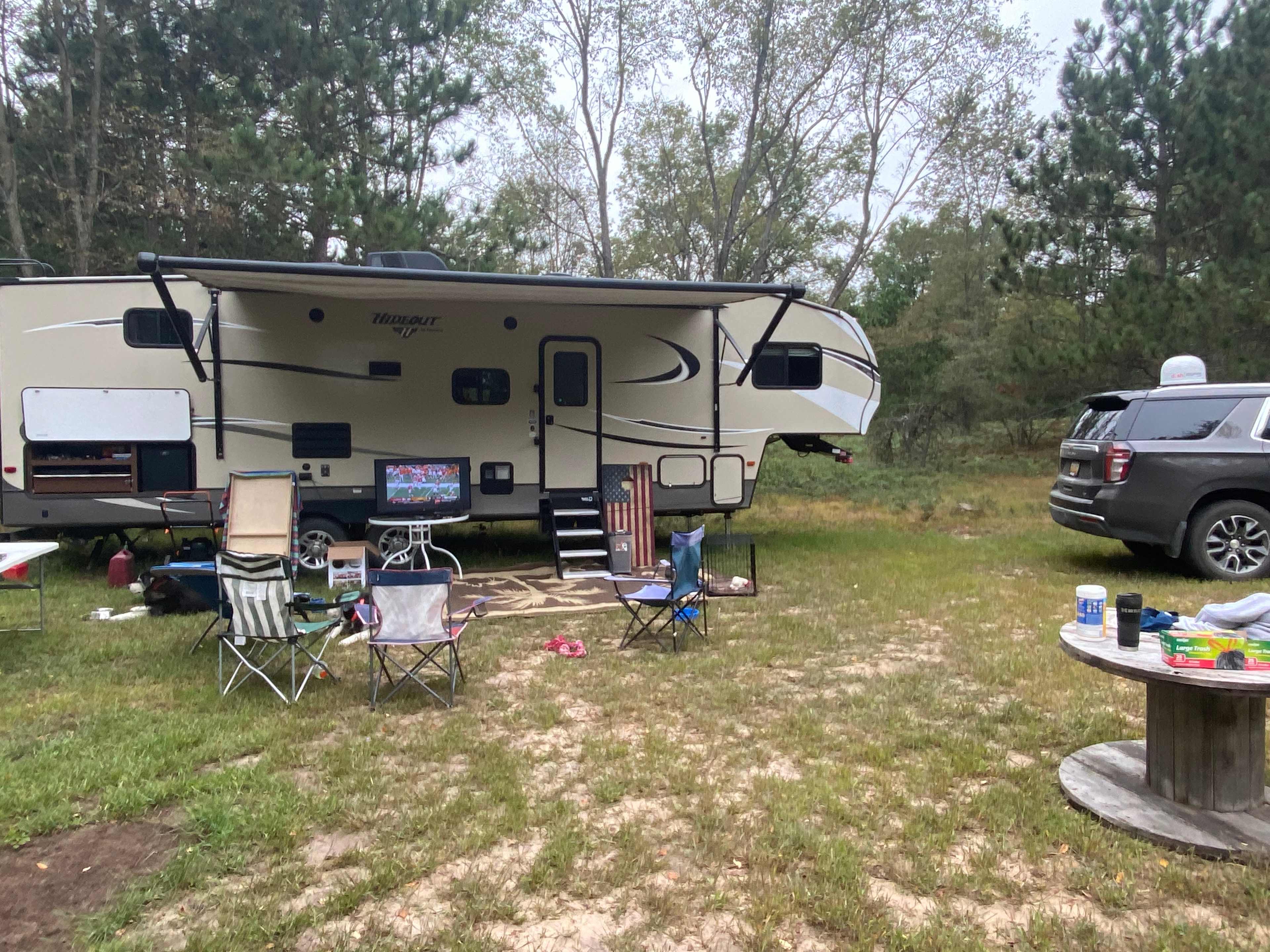 Secluded Campsites