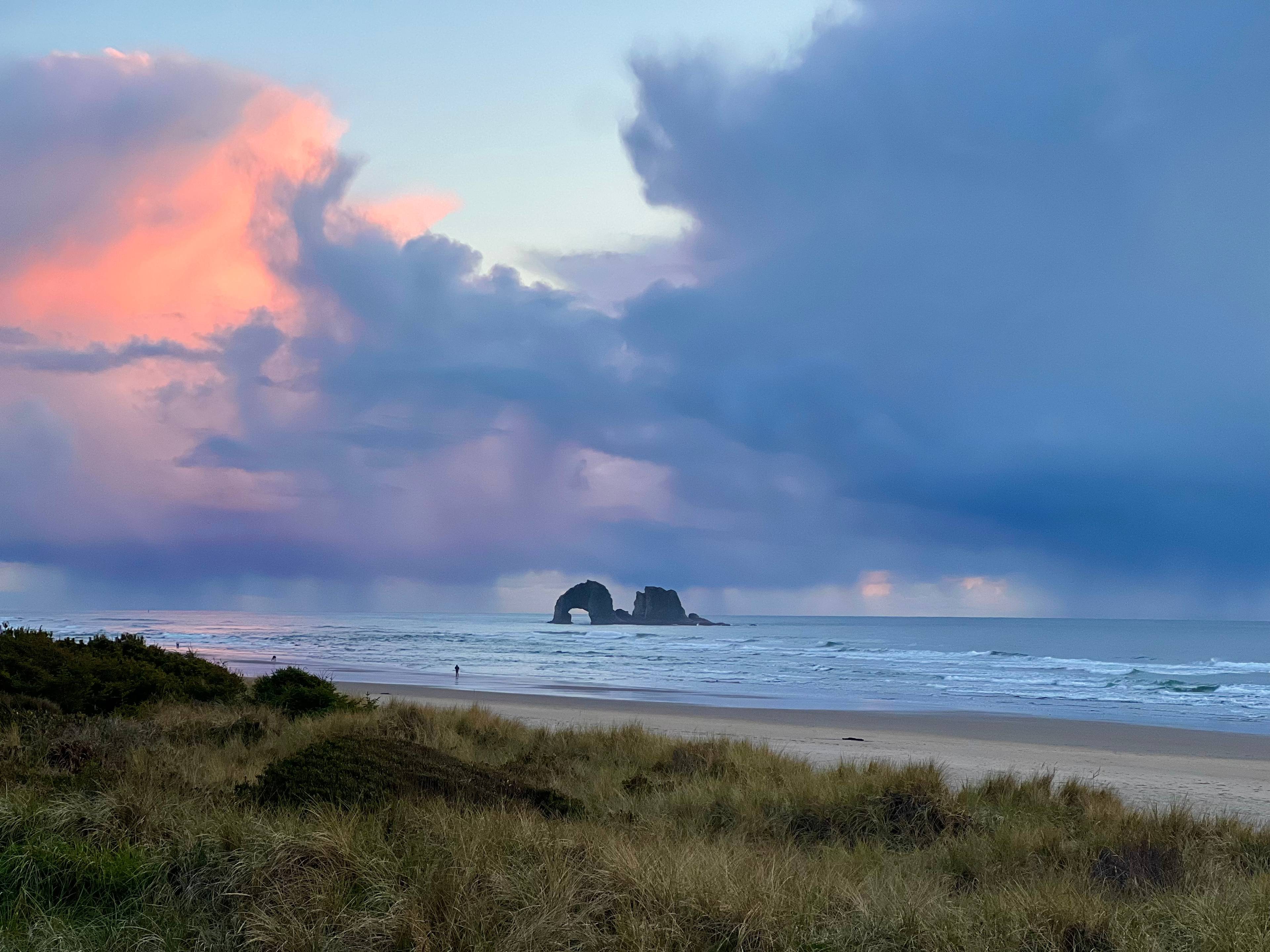The famous twin rocks just minutes away