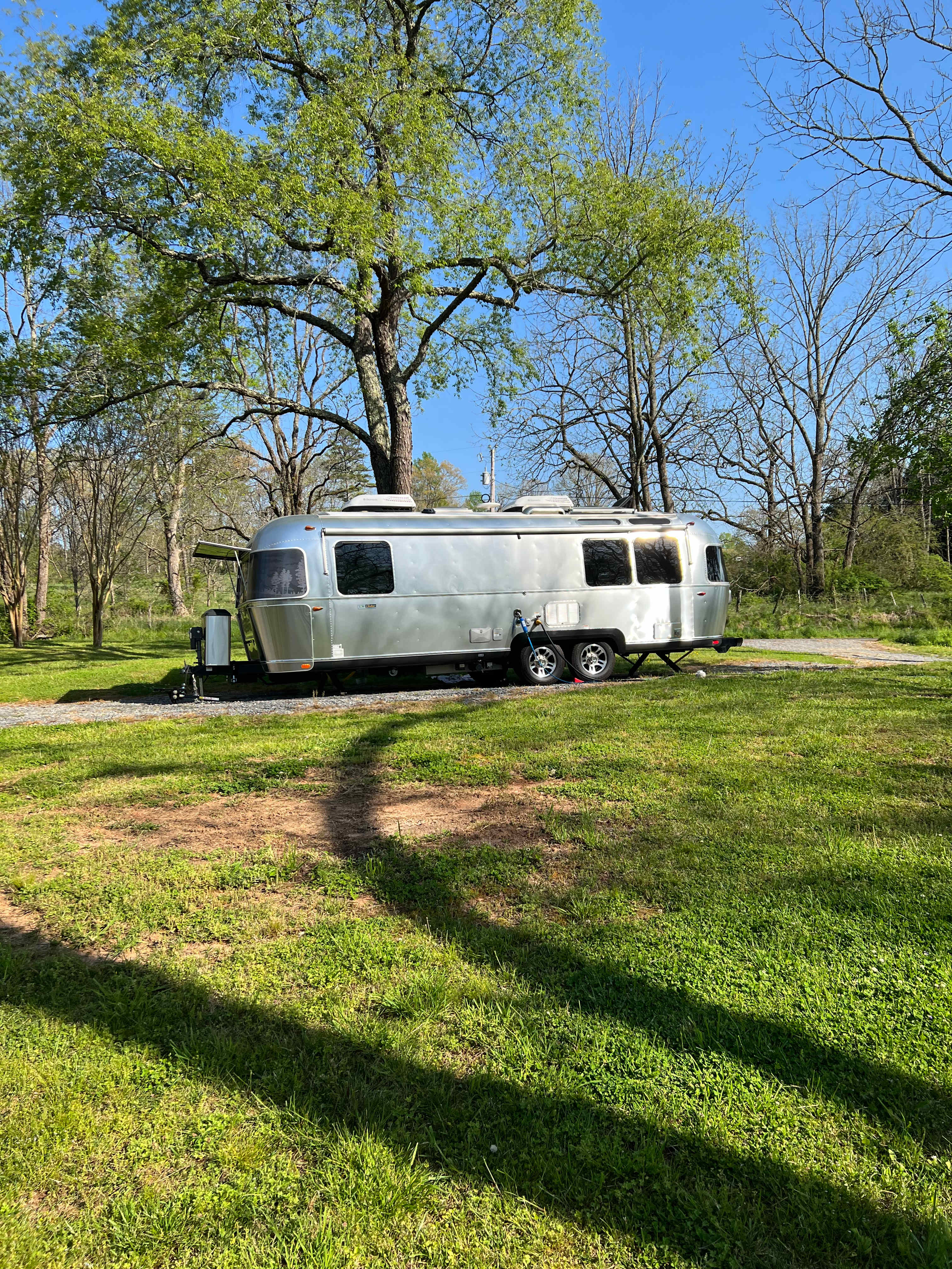 RV site on a Black Walnut Farm