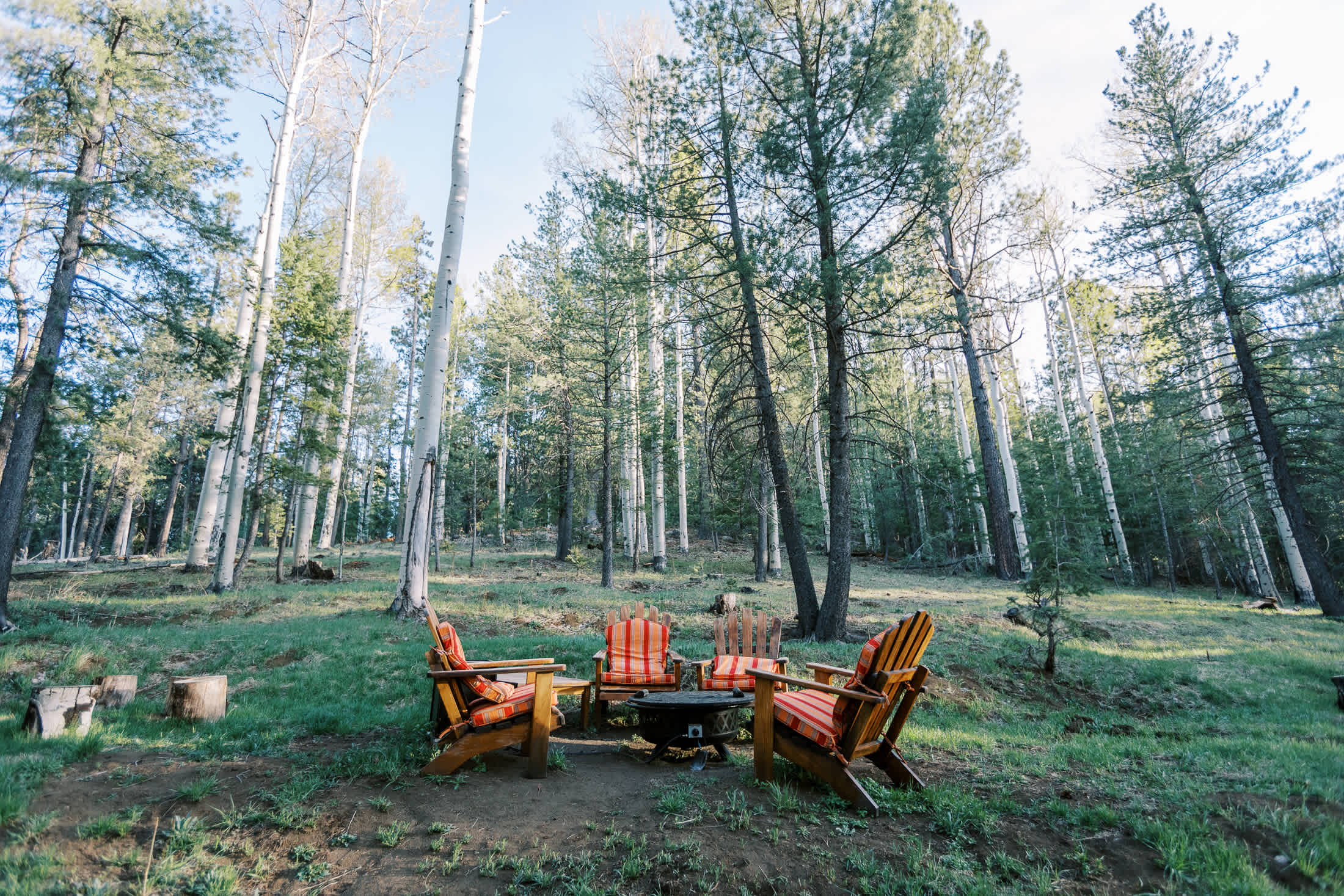 Glamper Cabin in the Aspens & Pines