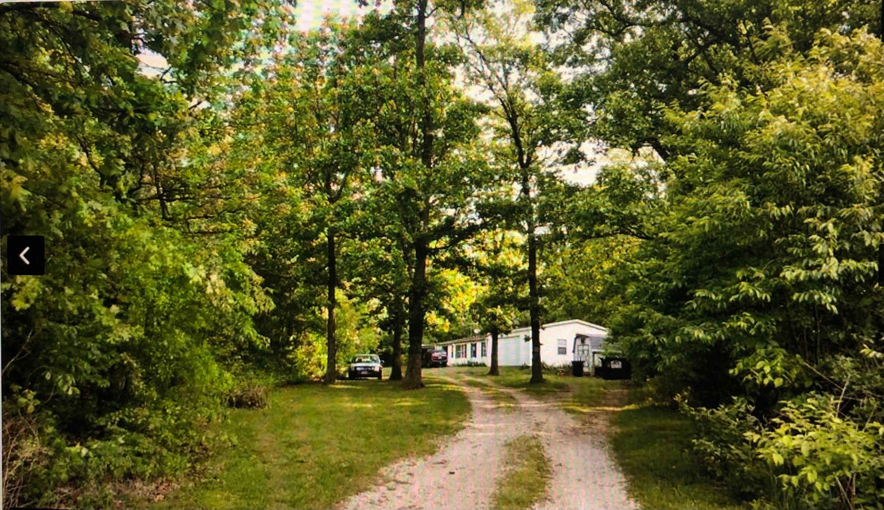 Driveway up to the property.