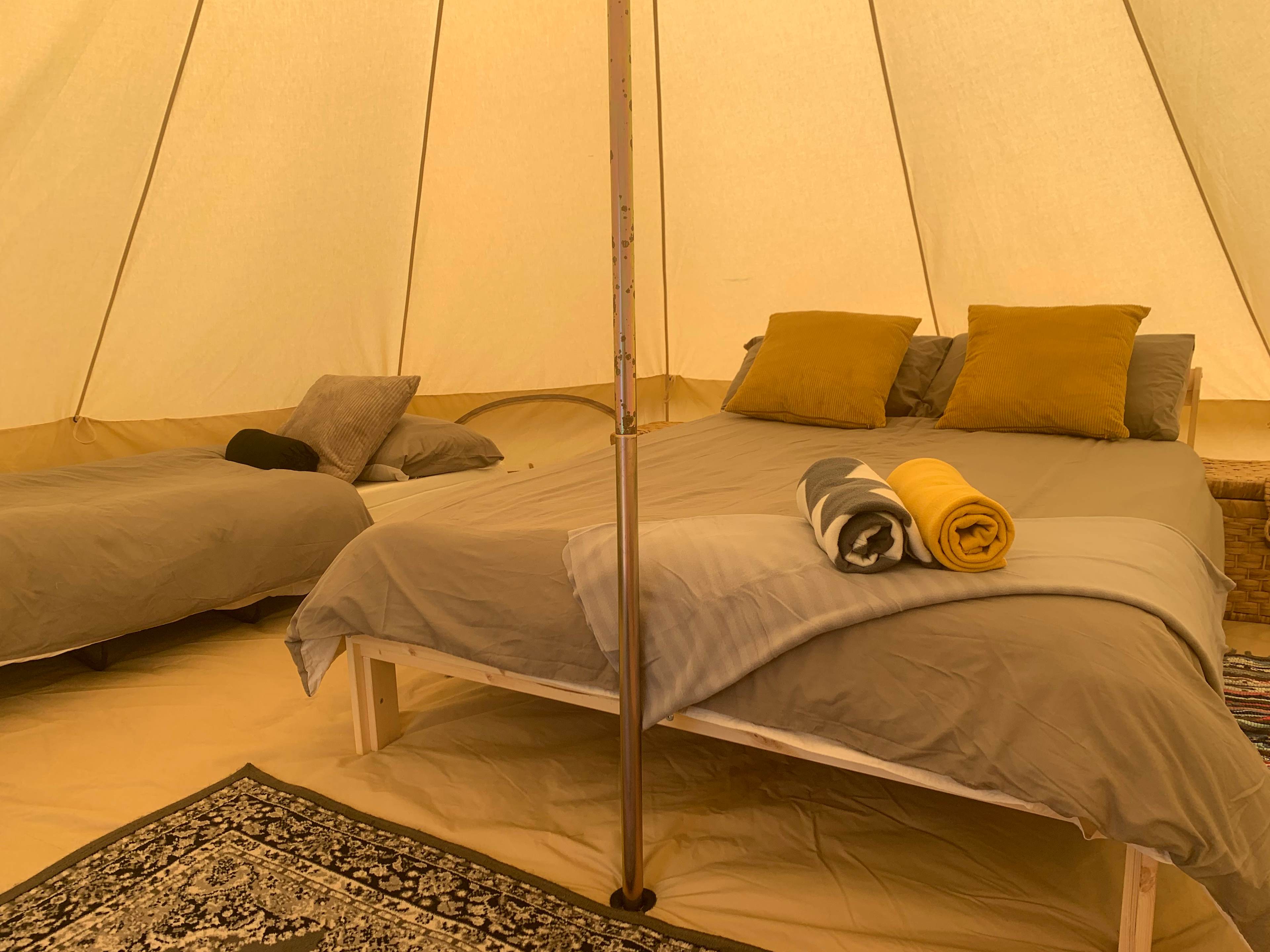 Andrea's Farm Breaks Bell Tent