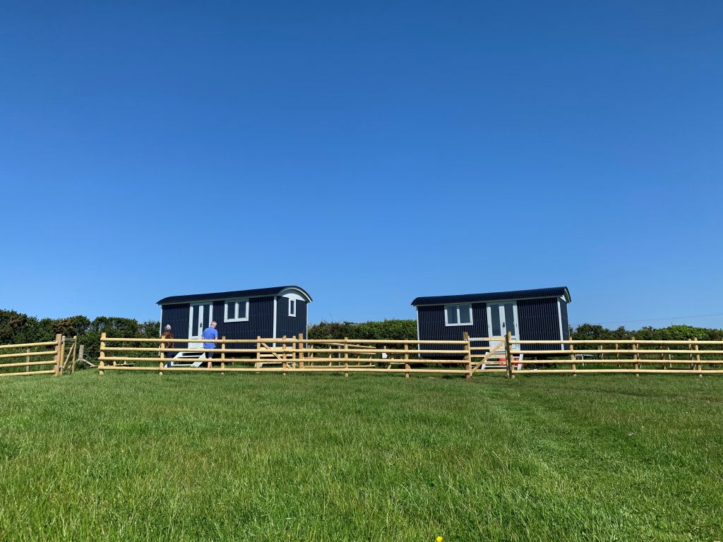 Sea View Shepherds Huts Porthleven