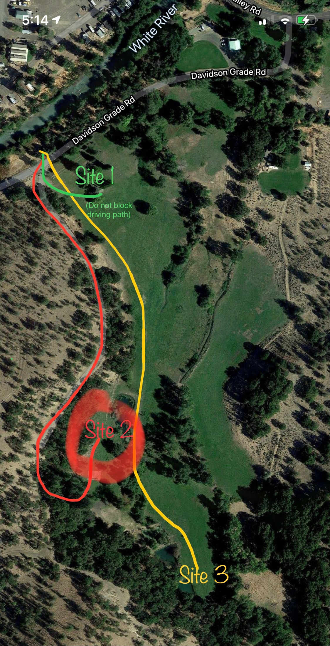 Picture of the site