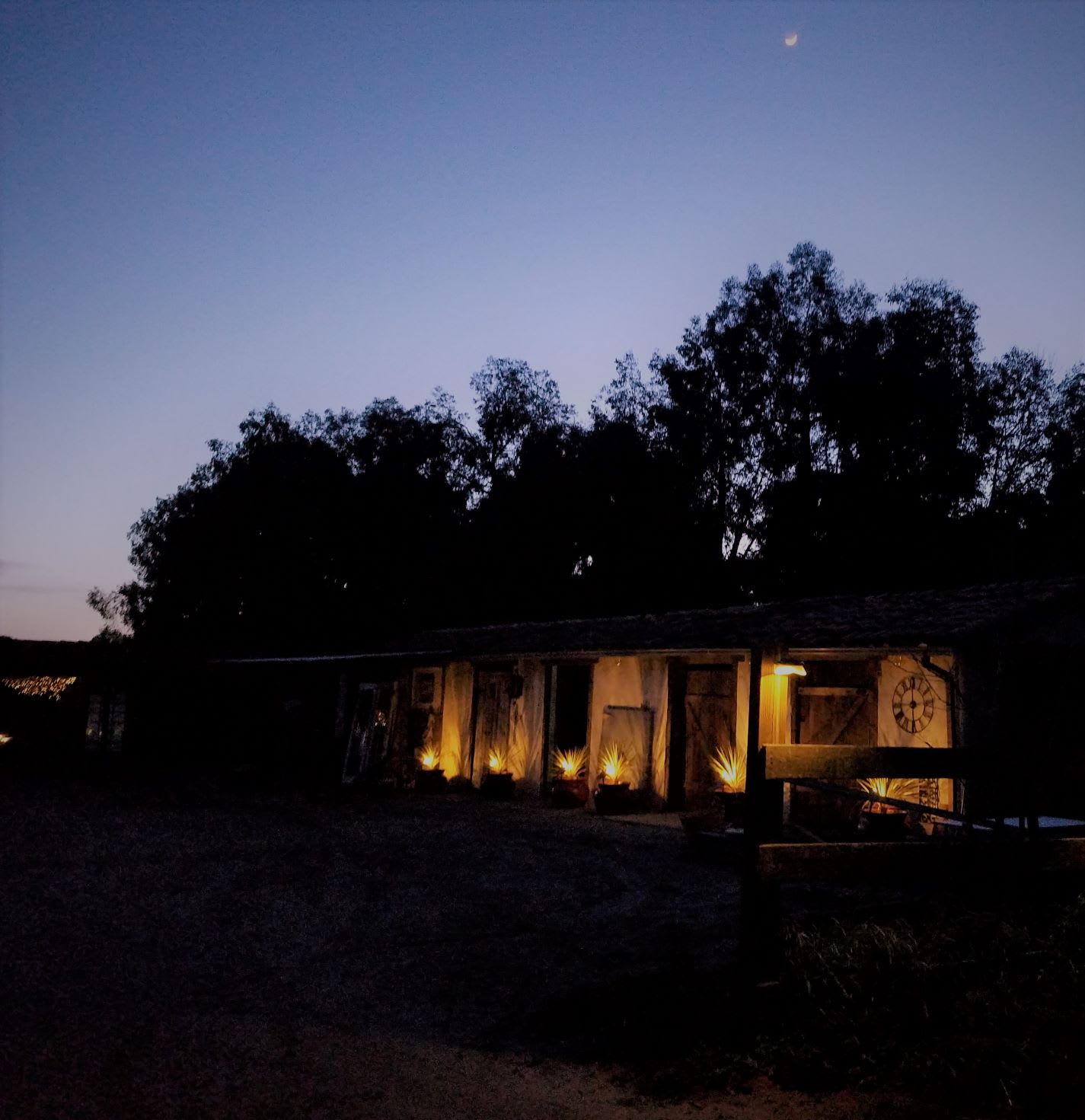 Vintage adobe barn Bunkhouse at Mi Querida.
