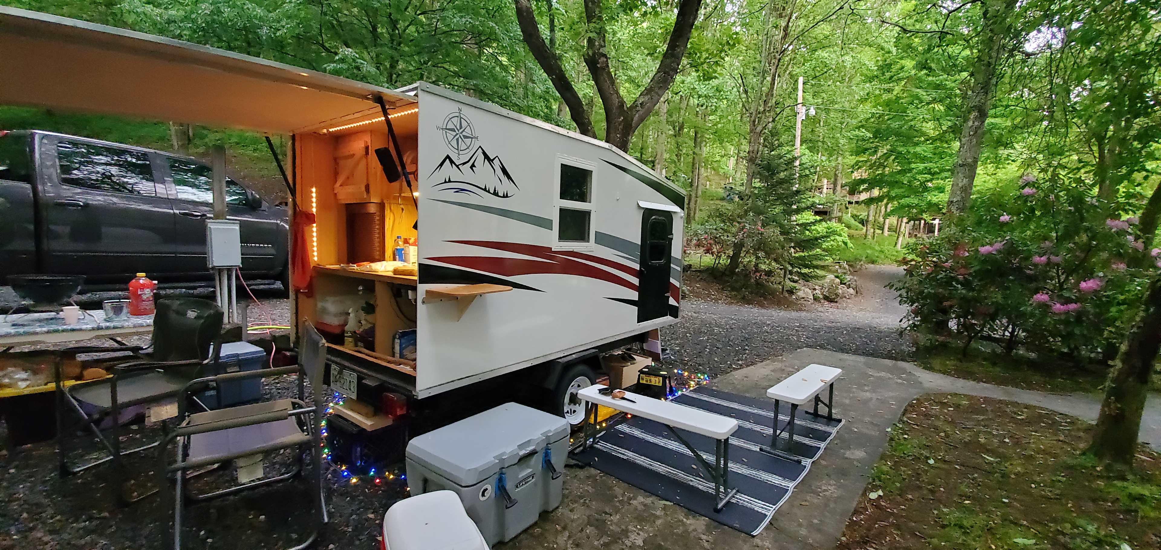 Plumtree Campground Tents & Cabins