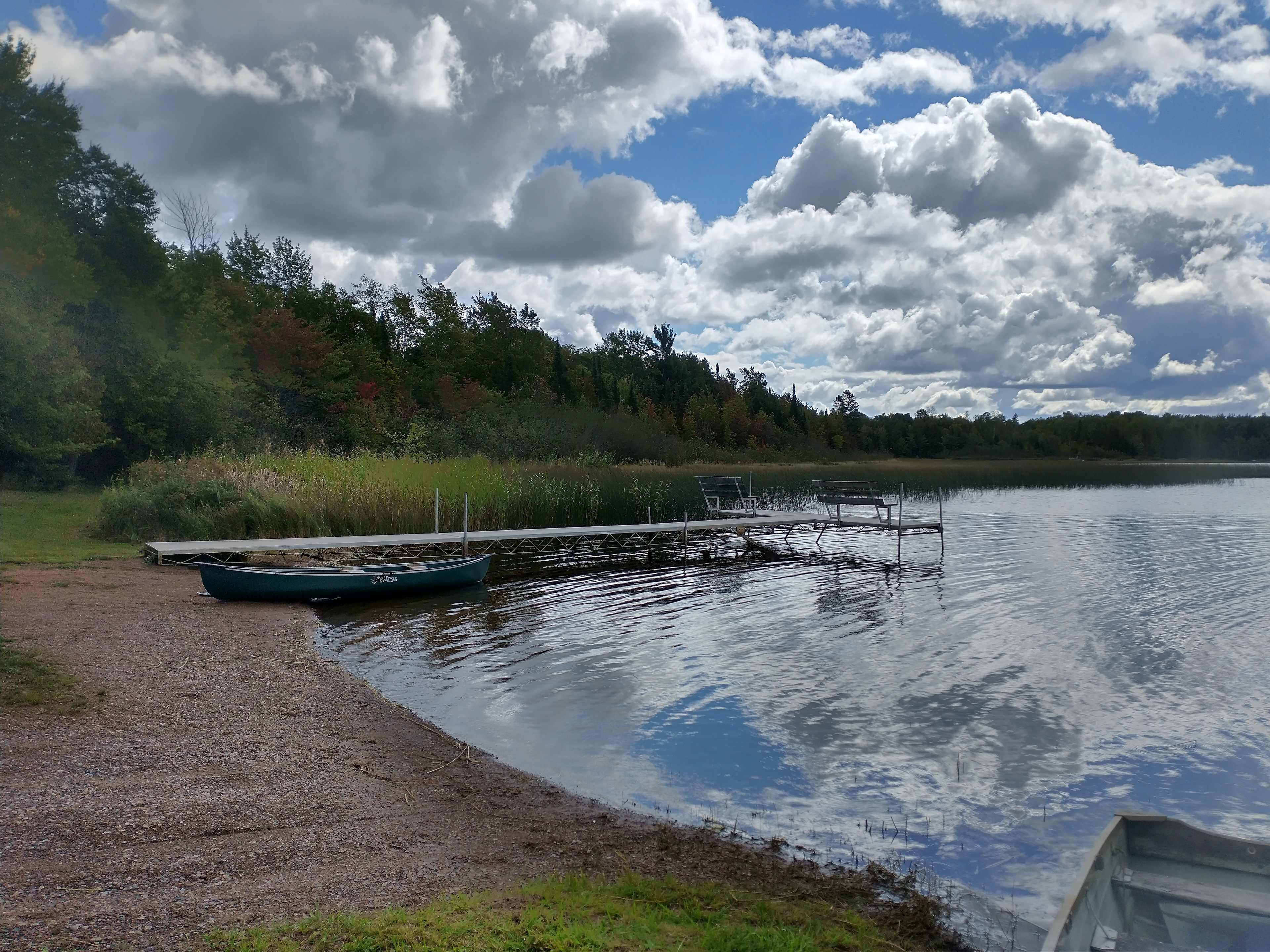 Lake access at campground for your kayak or canoe. 
