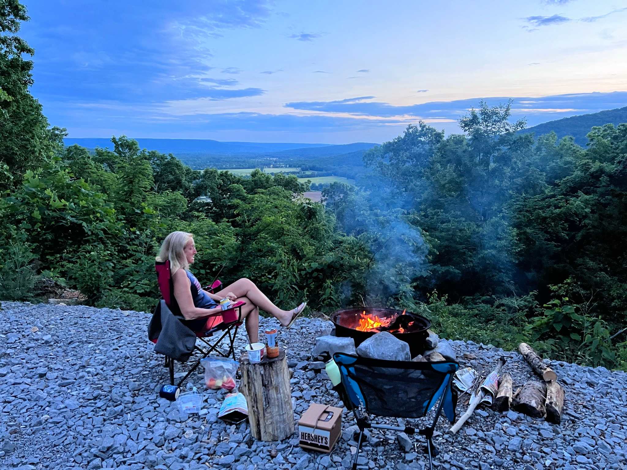 Fireside view 