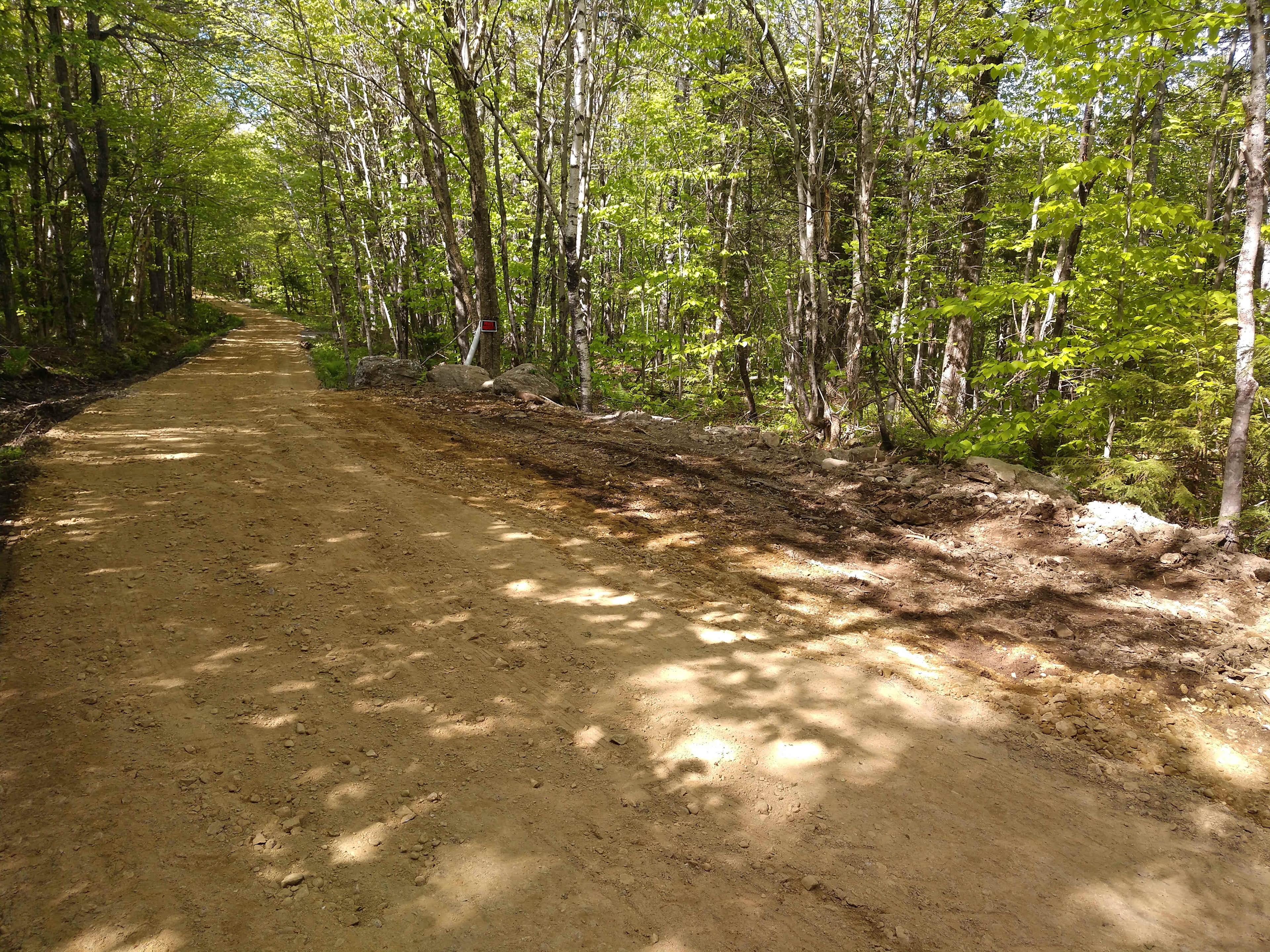 Please park in front of our private property signs, to the right side, not blocking the road.