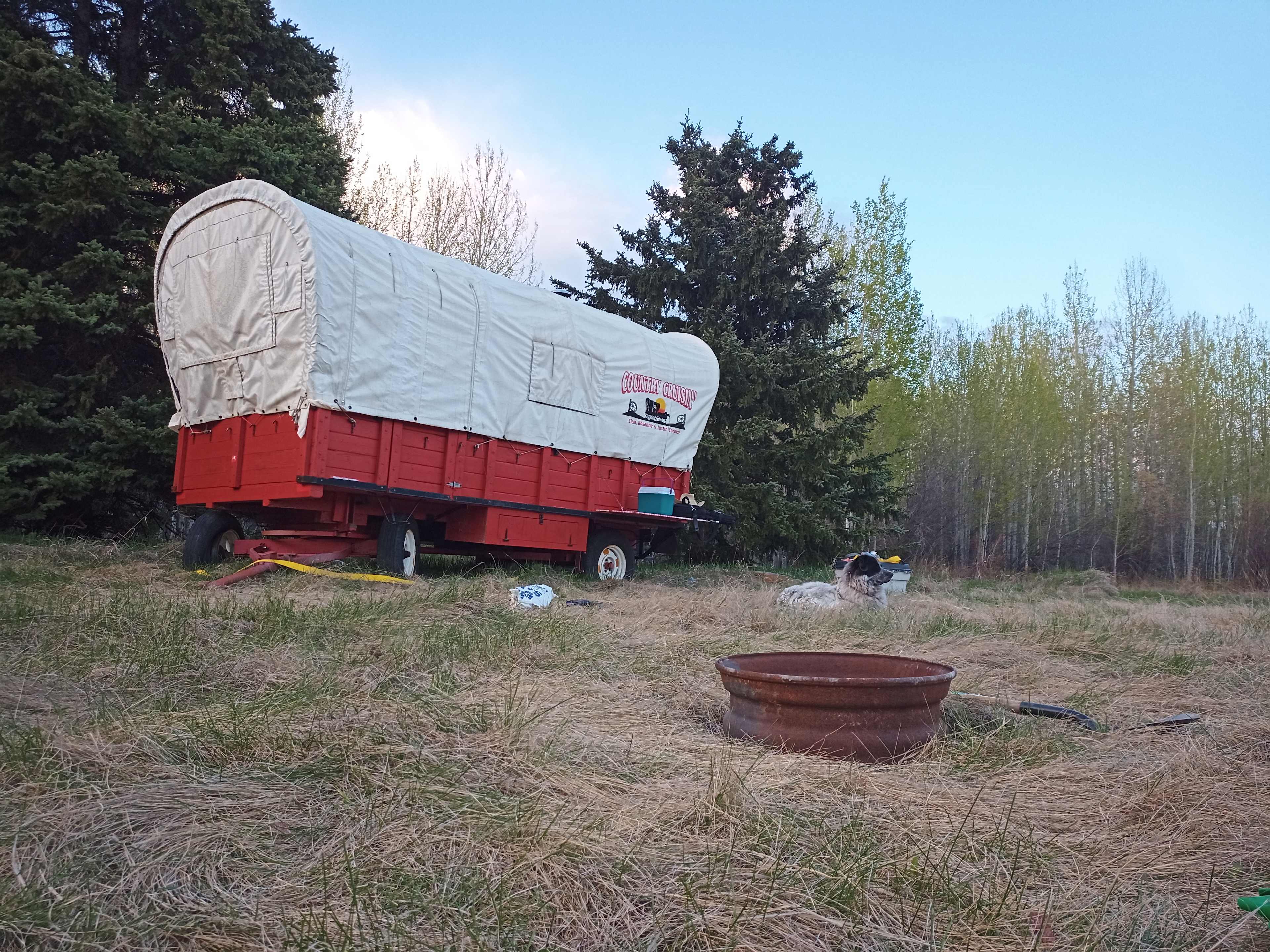 Your own personal pioneer wagon
