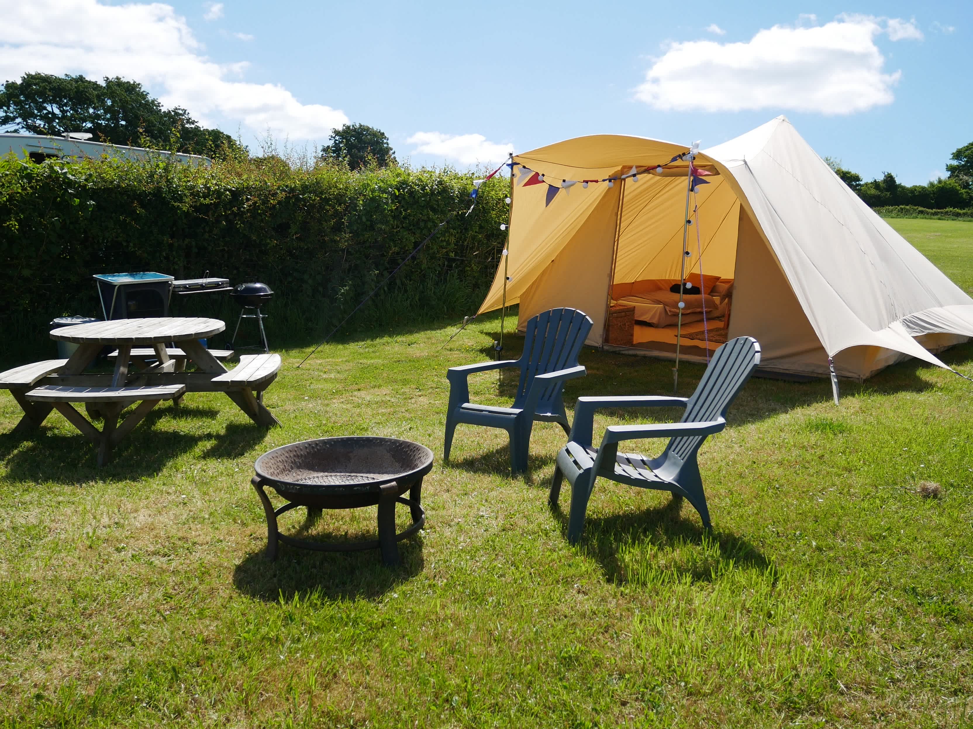 Andrea's Farm Breaks Bell Tent