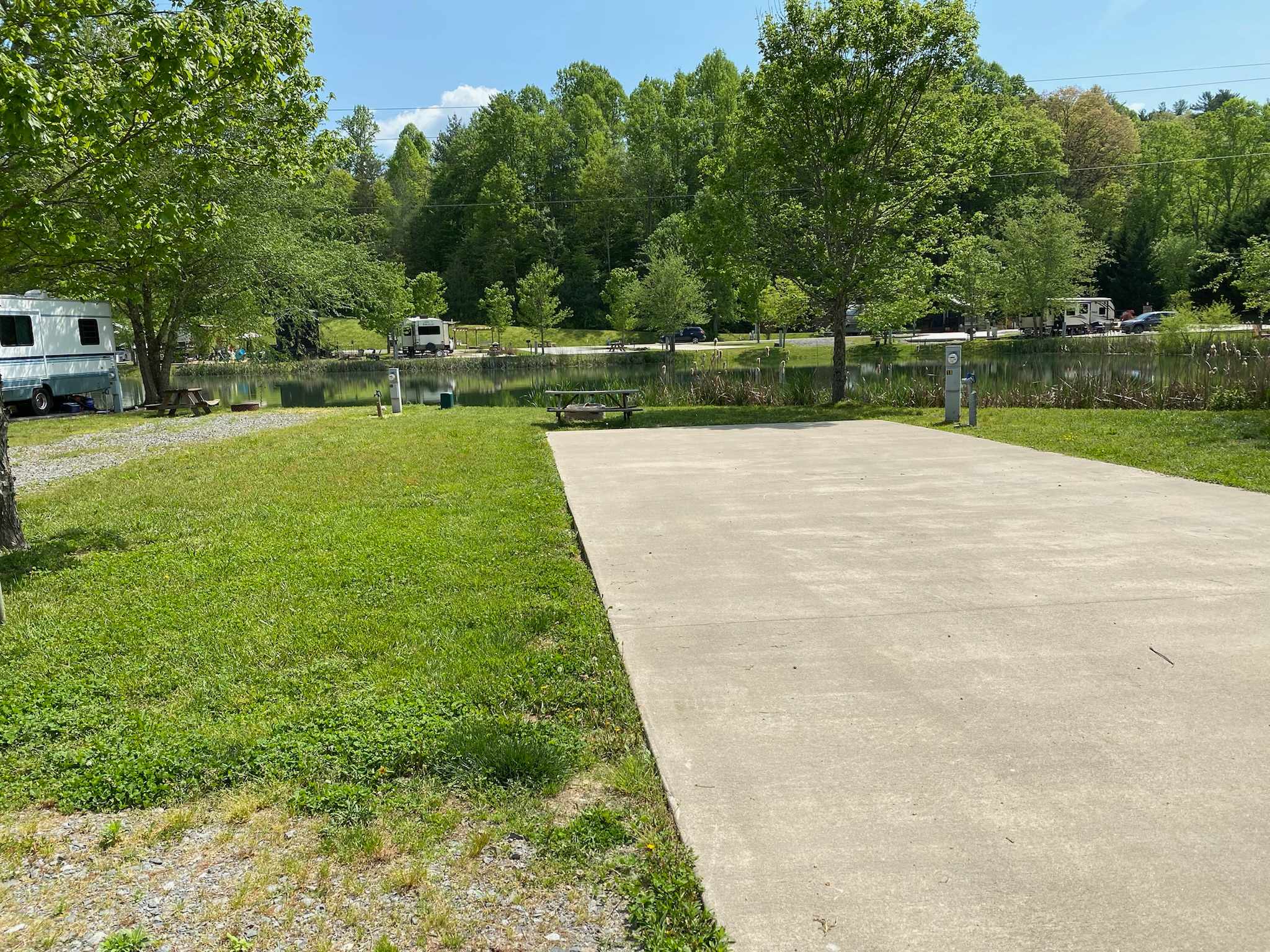 Lot #18, concrete pad