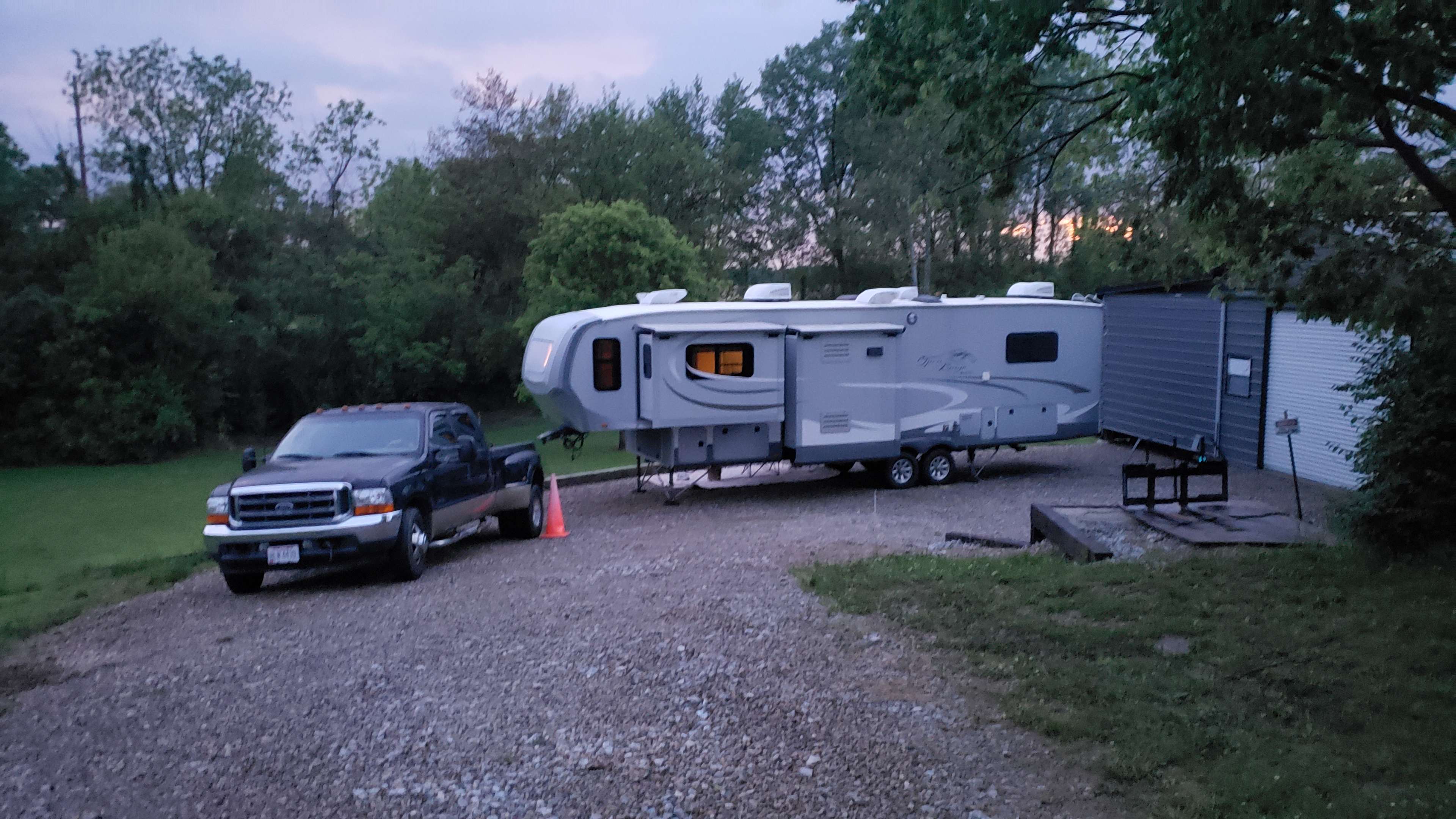 Again, we certainly would have preferred parking on the flats. Next time!