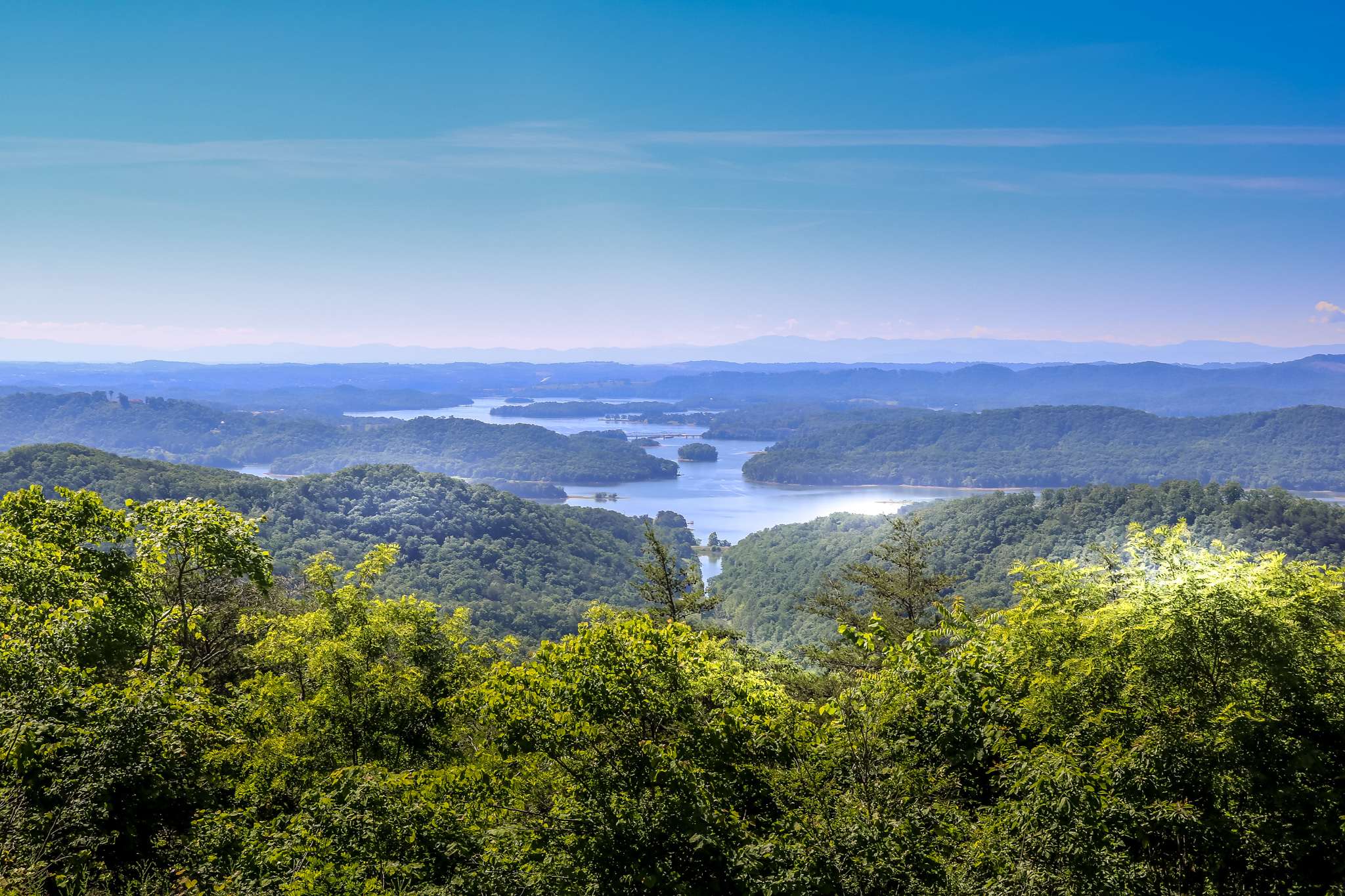 The overlook nearby