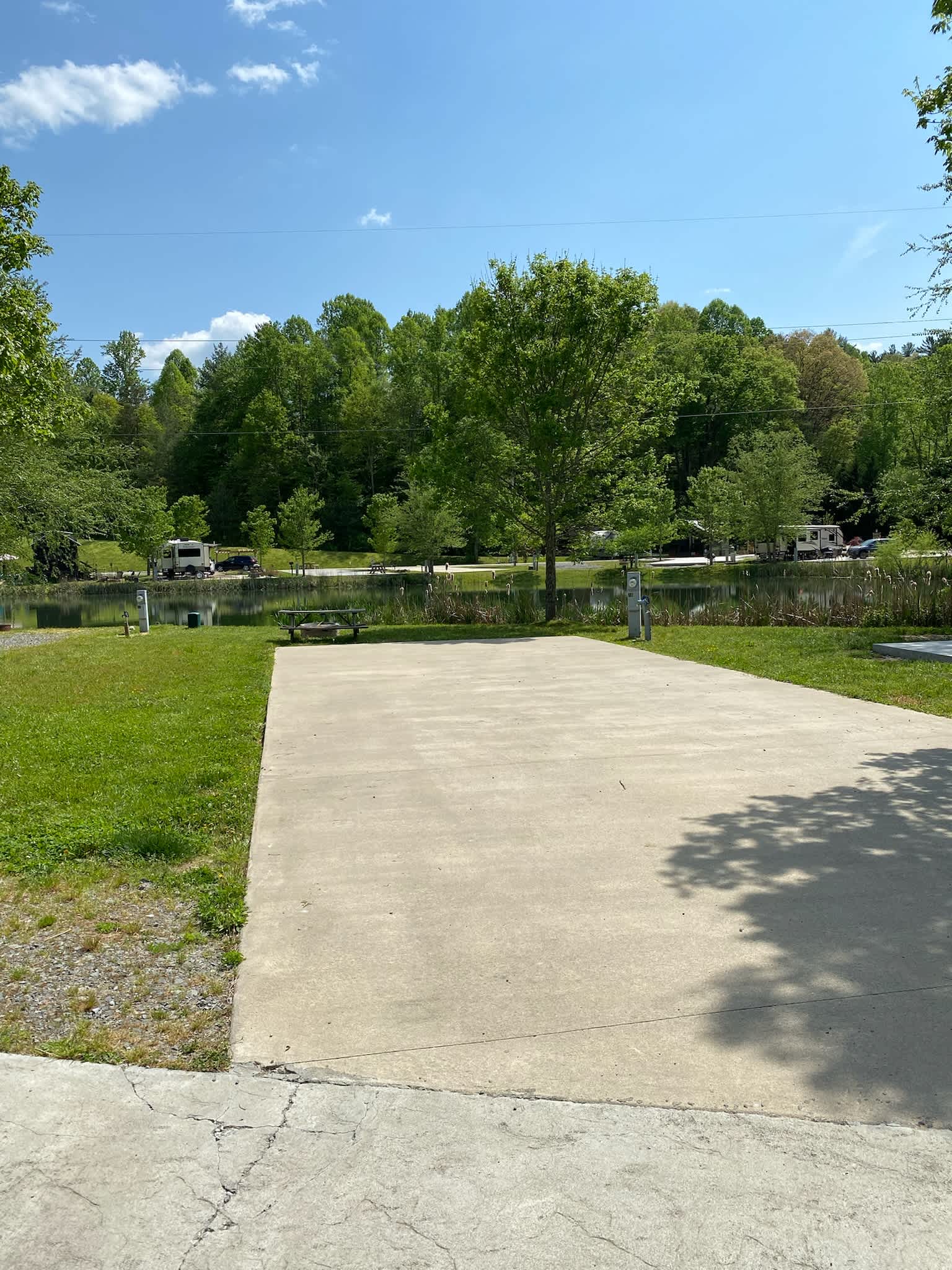 Waterside lot