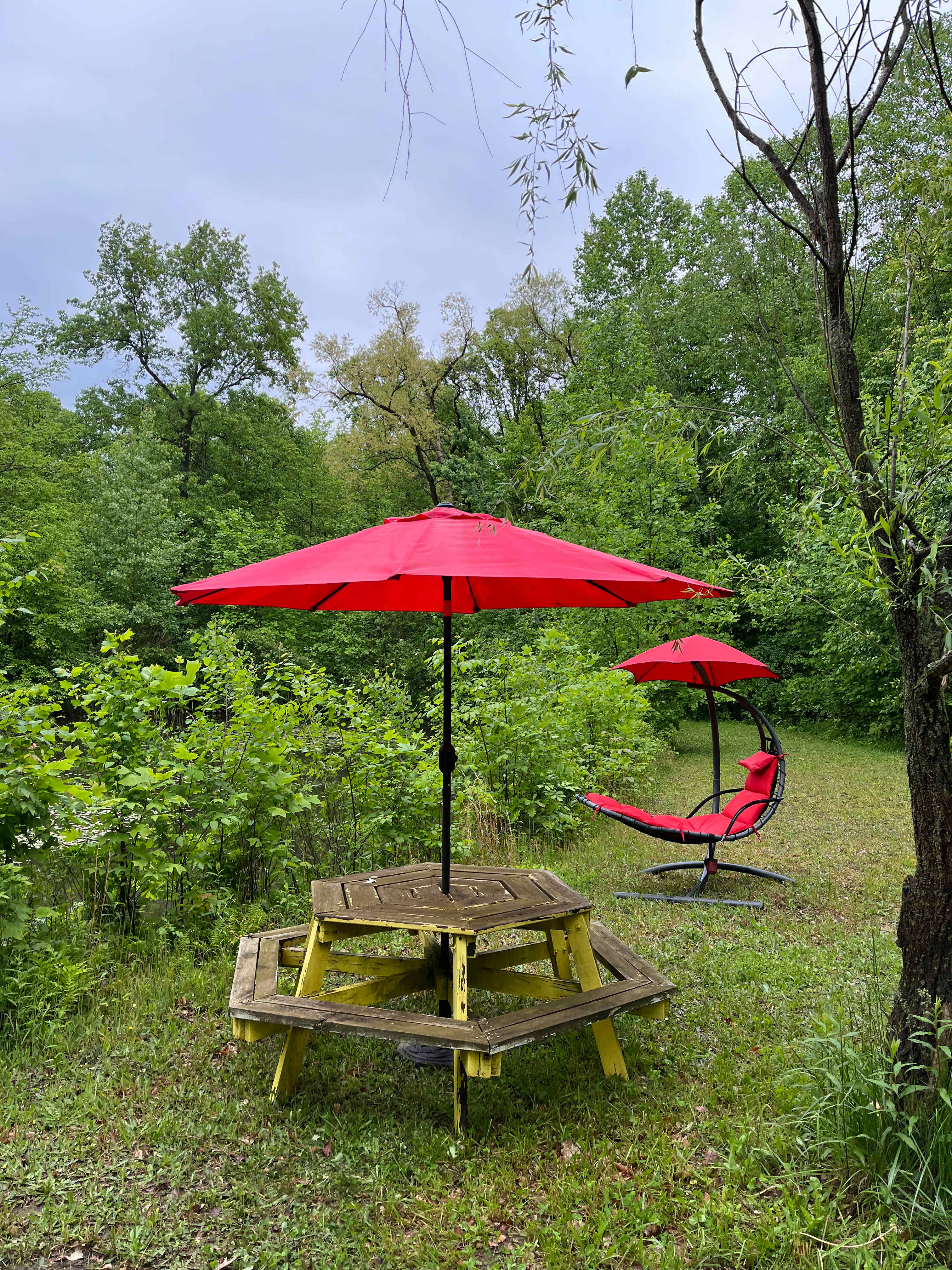 BYO tent camp in Michiana