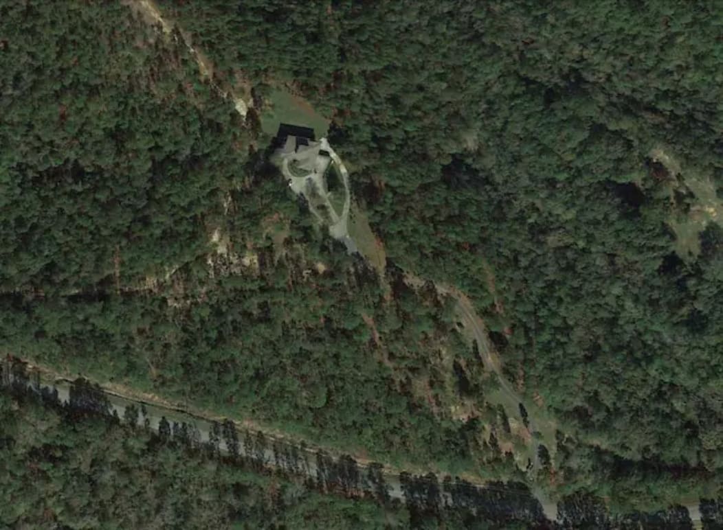 Aerial view of Heart of the Country
