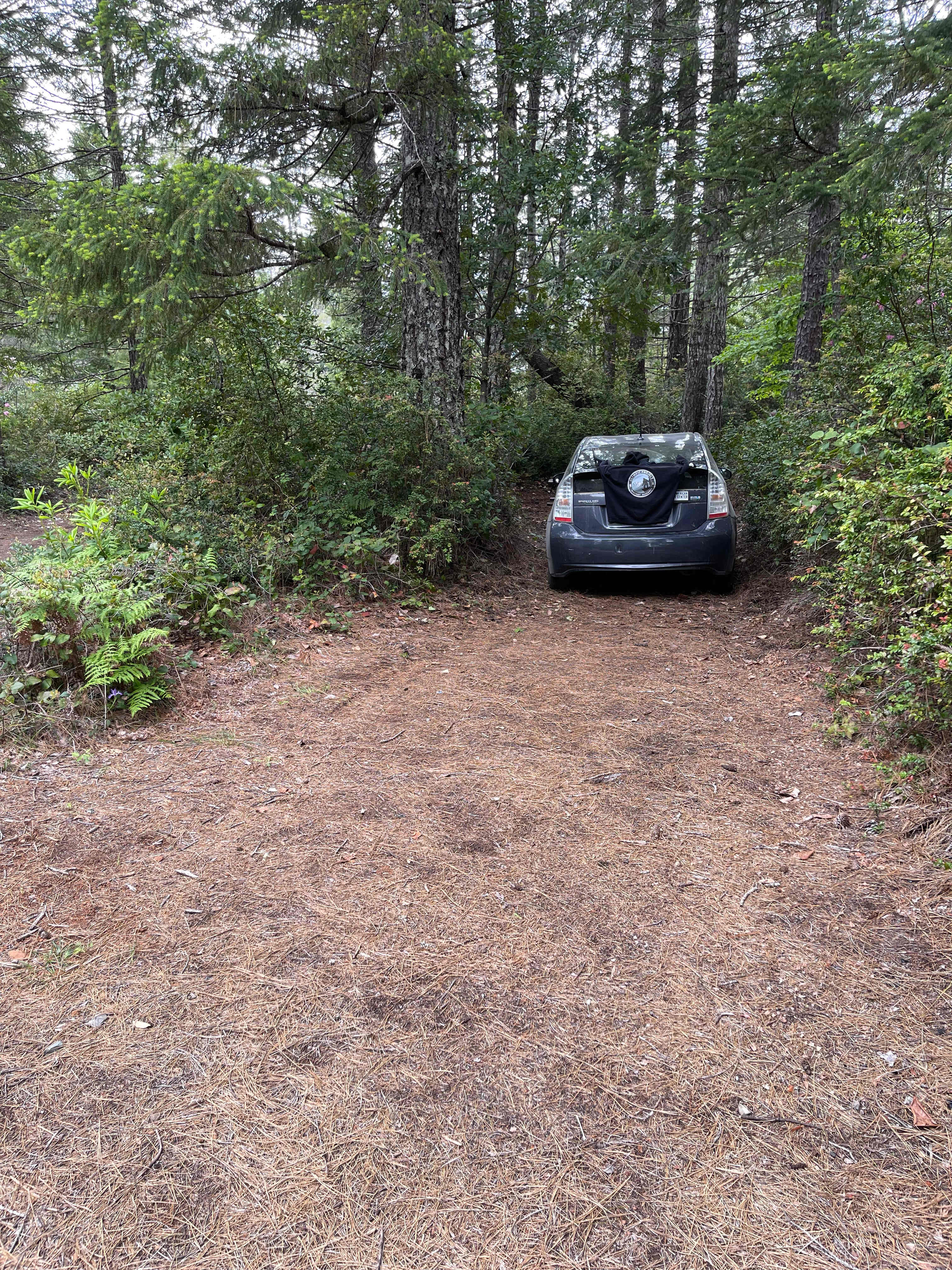 Easily park at the campsite
