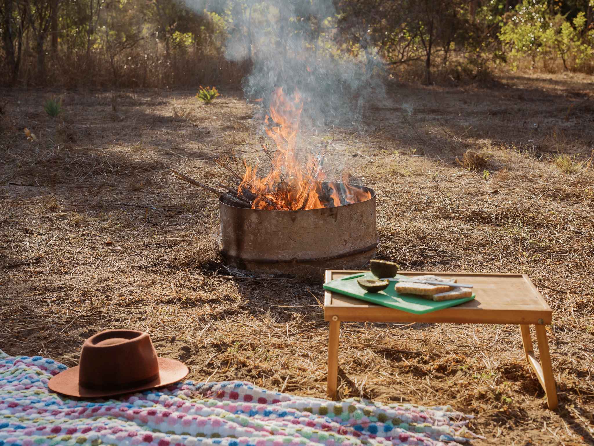 A fire pit was all I needed.