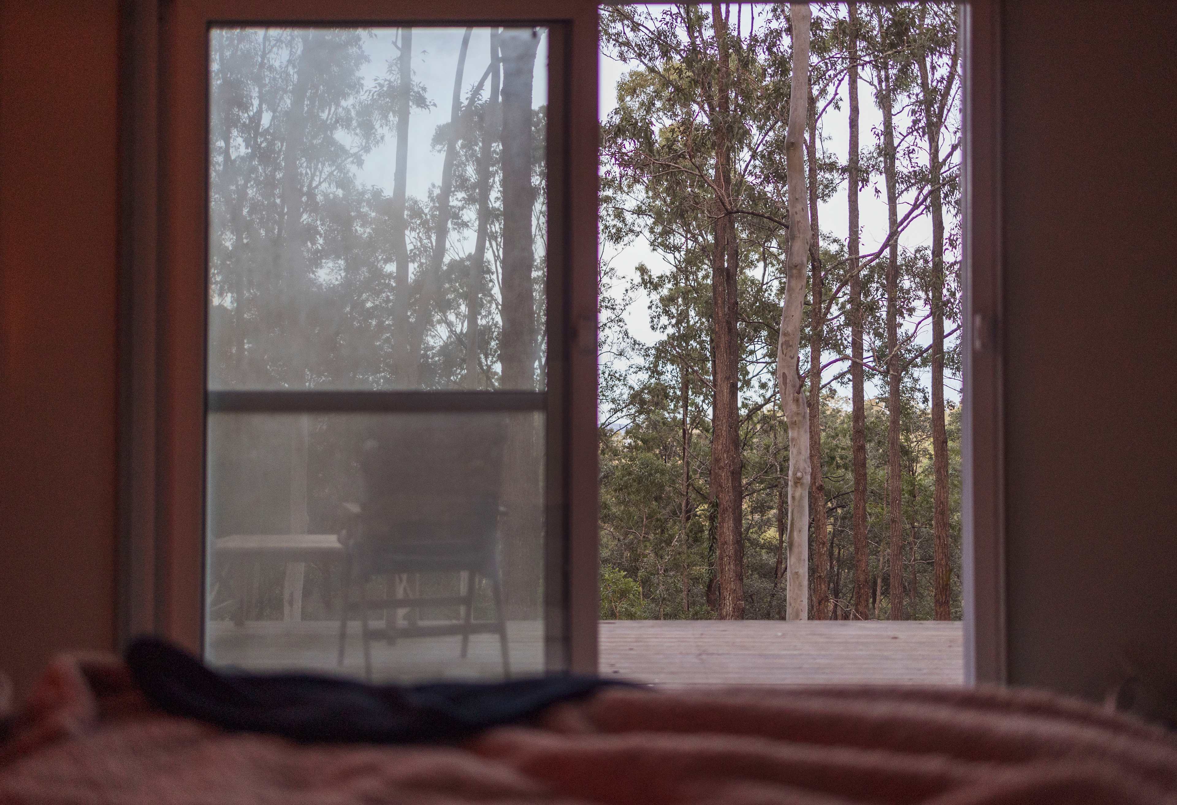 View from bed 