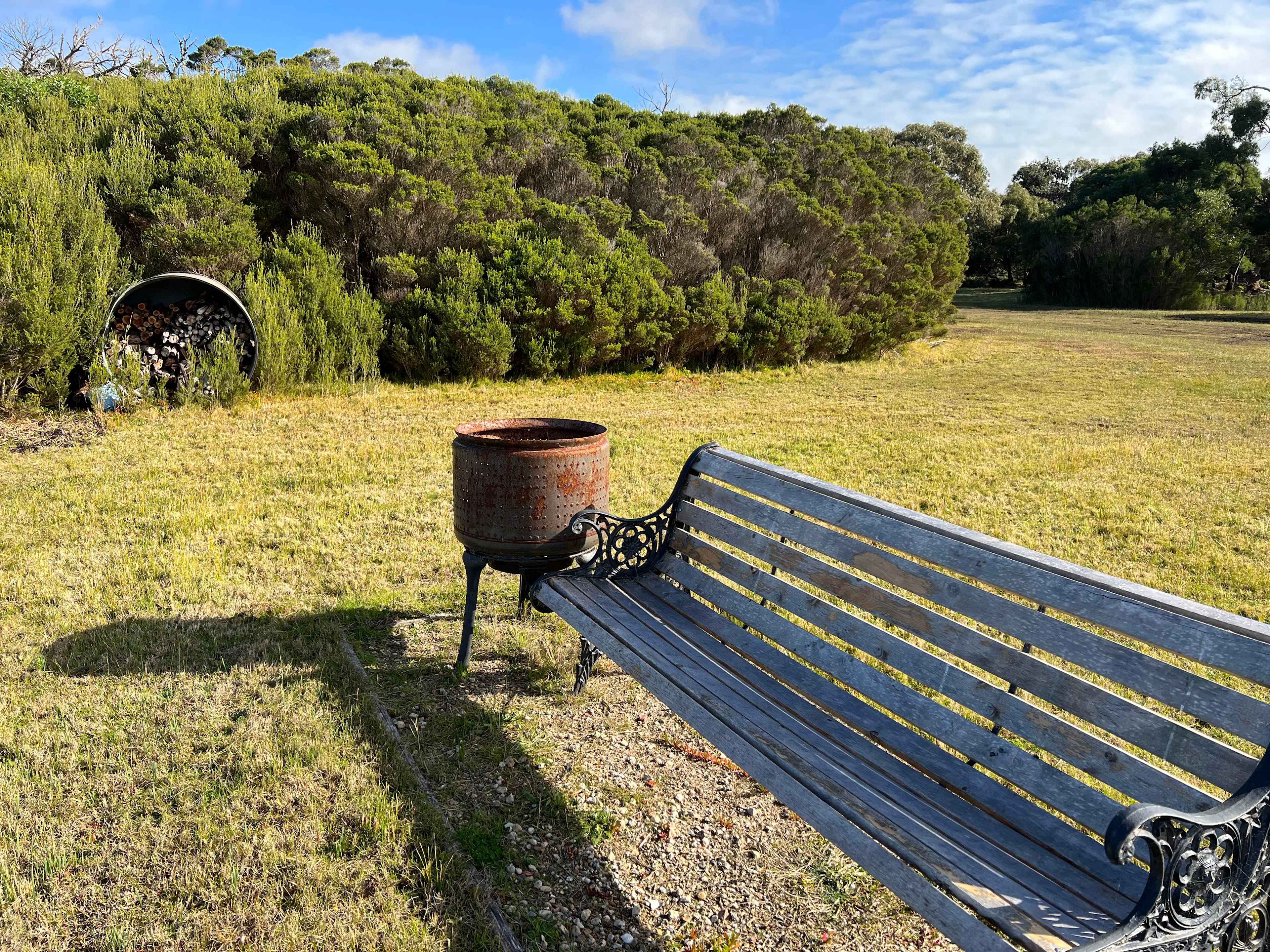 Firewood & fire pit supplied. Perfect viewing for sunset drinks