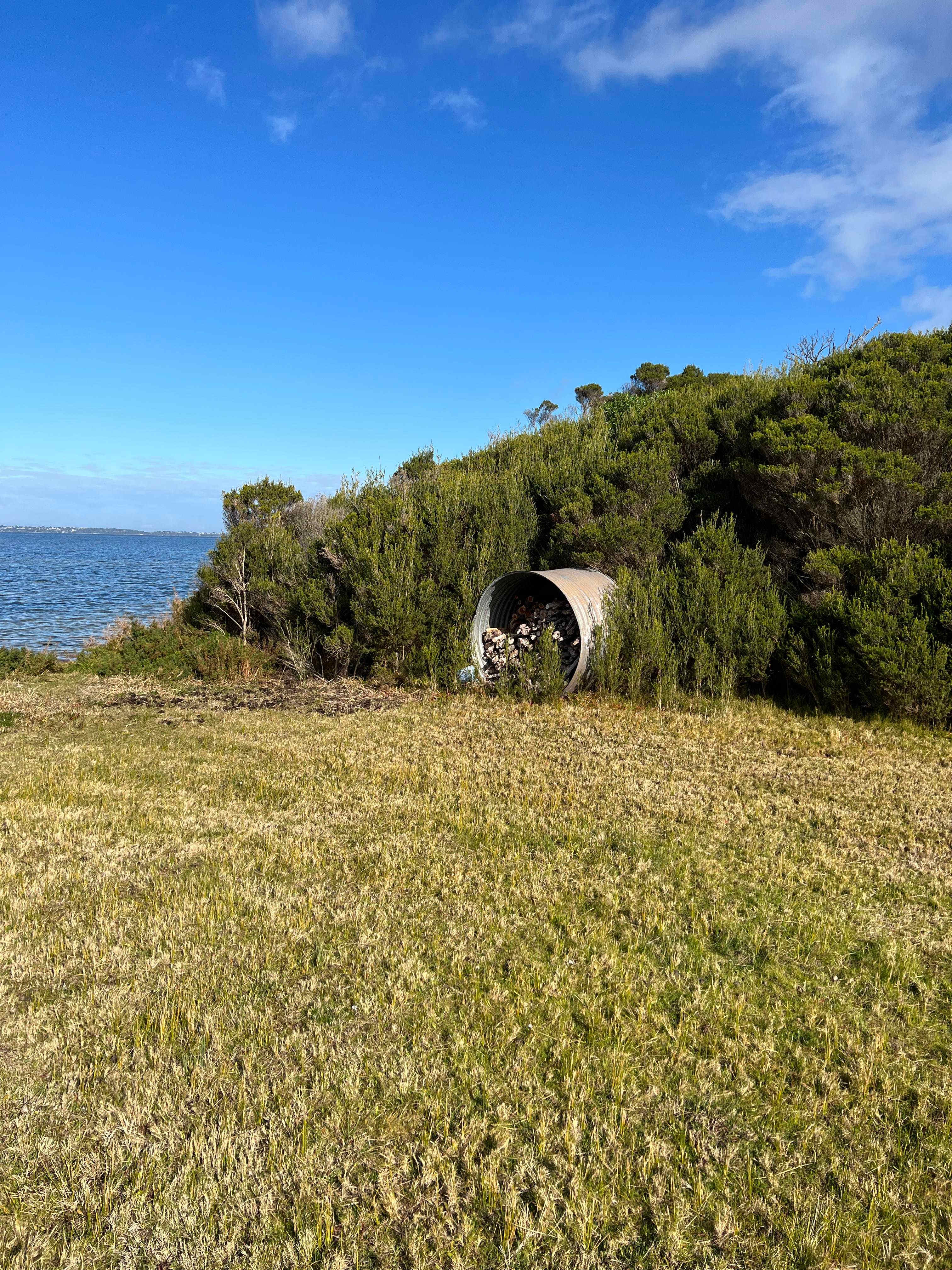 Lake frontage